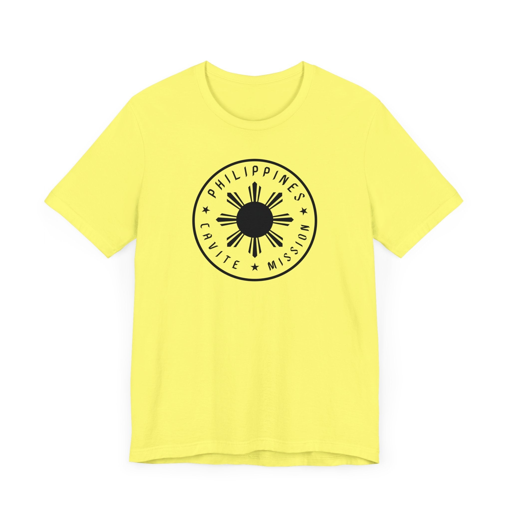 Philippines Cavite Mission Monochrome Circle Logo T-Shirt - Mission Wishlist - LDS Missionary Gift Store