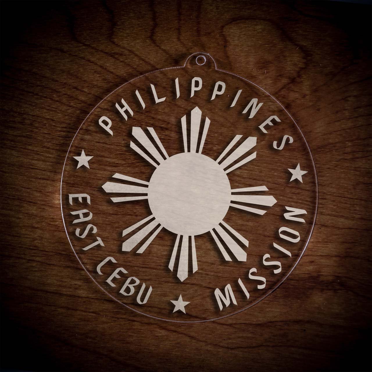 Philippines Cebu East Mission Christmas Ornament - Latter-Day Saint LDS Missionary Gift - Book of Mormon