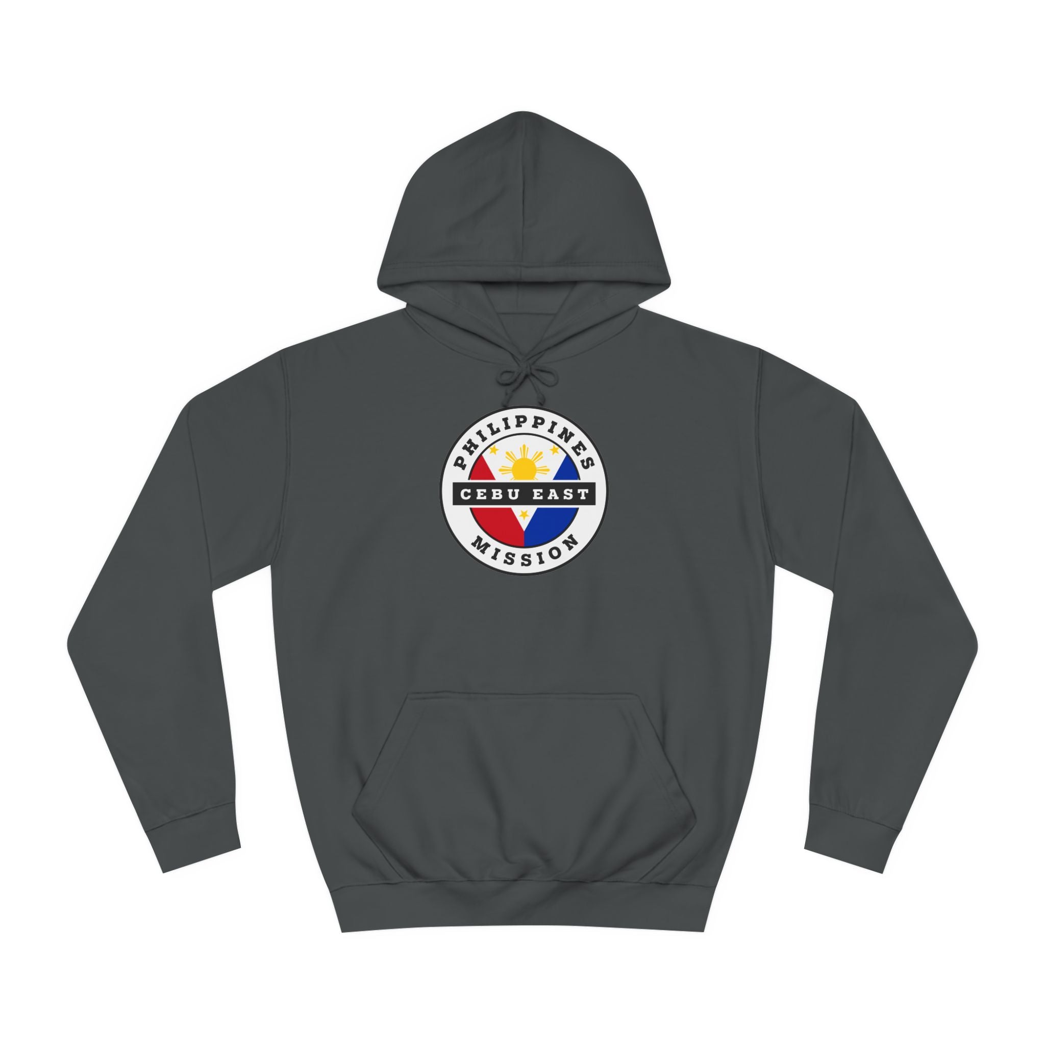 Philippines Cebu East Mission Flag Logo (White Border) College Hoodie - Mission Wishlist - LDS Missionary Gift Store
