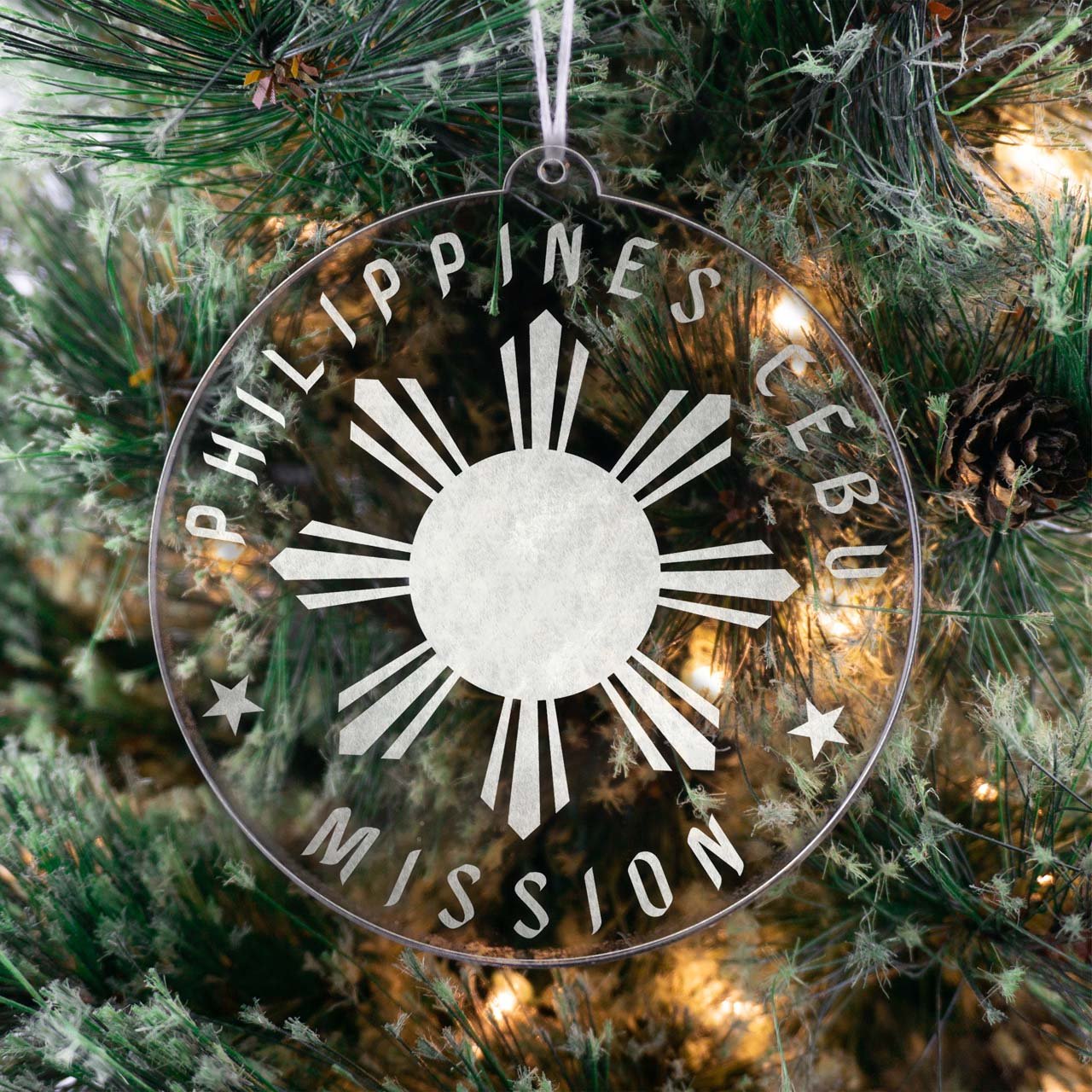 Philippines Cebu Mission Christmas Ornament - Latter-Day Saint LDS Missionary Gift - Book of Mormon