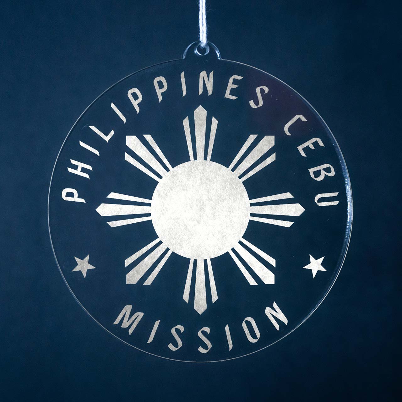 Philippines Cebu Mission Christmas Ornament - Latter-Day Saint LDS Missionary Gift - Book of Mormon