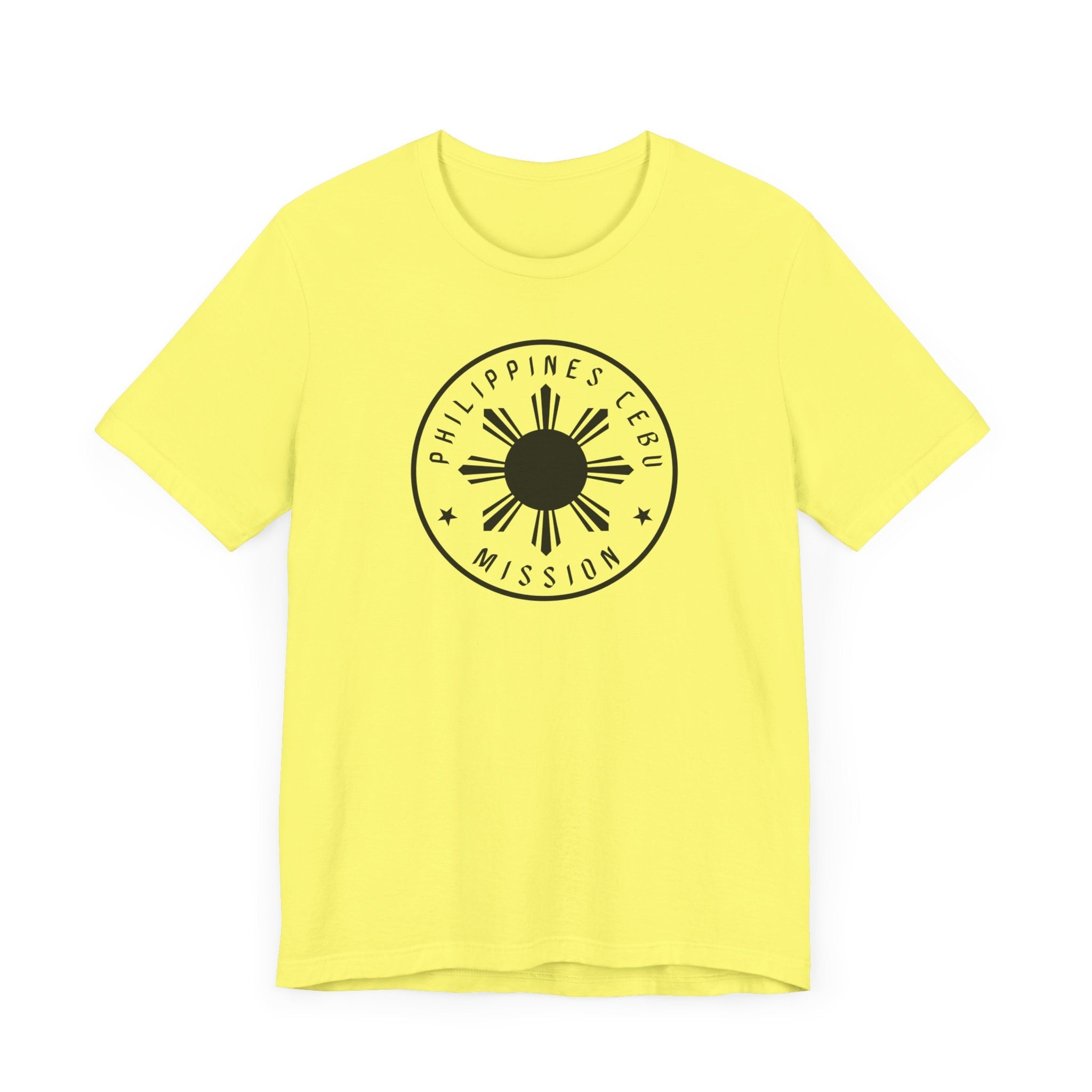 Philippines Cebu Mission Monochrome Circle Logo T-Shirt - Latter-Day Saint LDS Missionary Gift - Book of Mormon