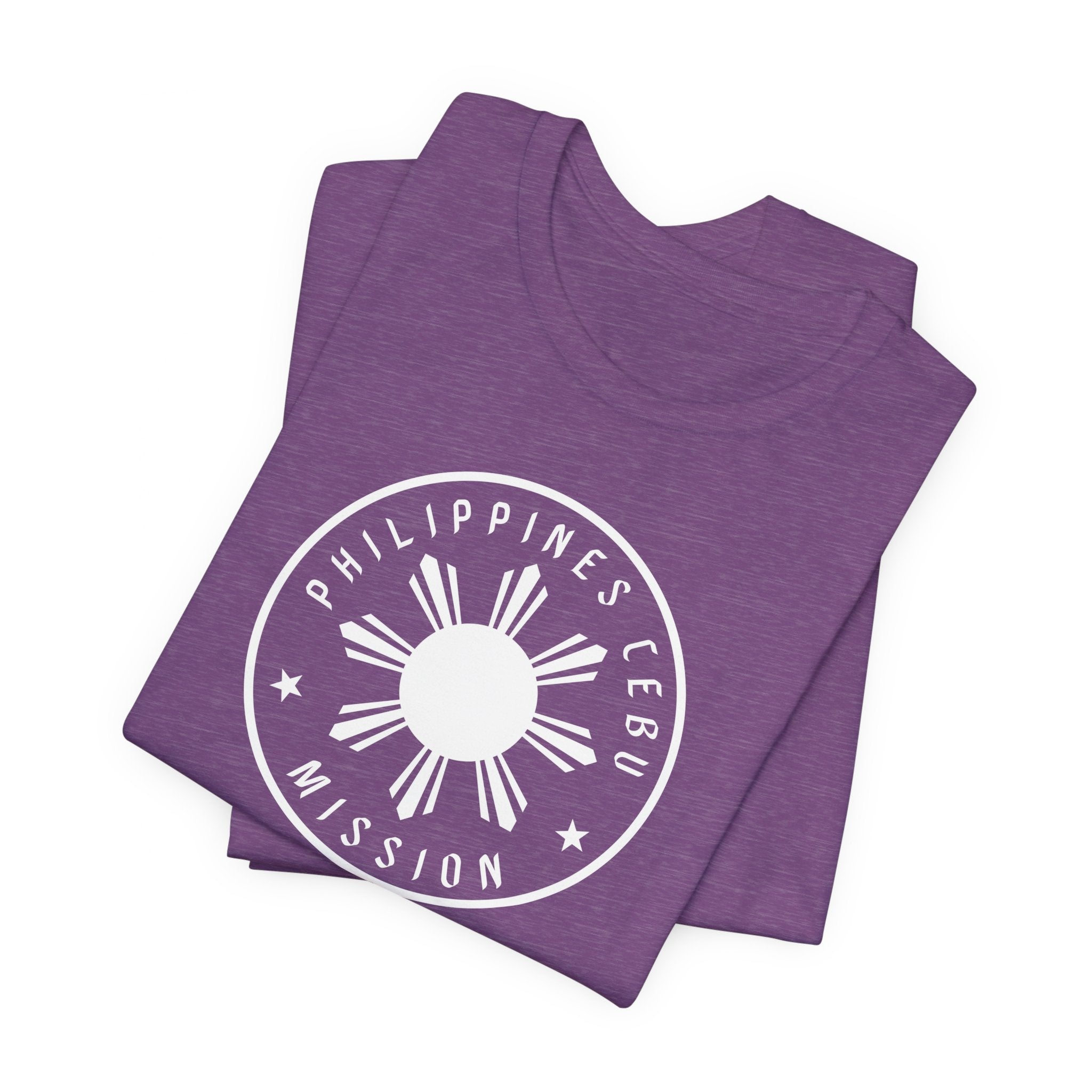 Philippines Cebu Mission Monochrome Circle Logo T-Shirt - Latter-Day Saint LDS Missionary Gift - Book of Mormon