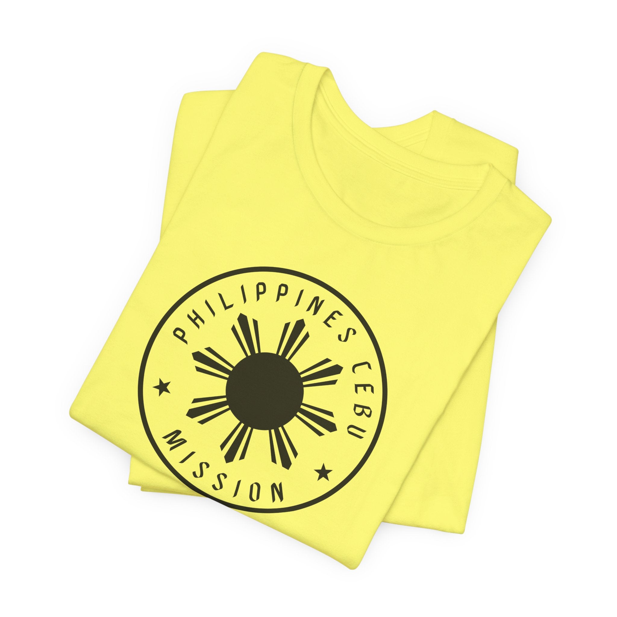 Philippines Cebu Mission Monochrome Circle Logo T-Shirt - Latter-Day Saint LDS Missionary Gift - Book of Mormon