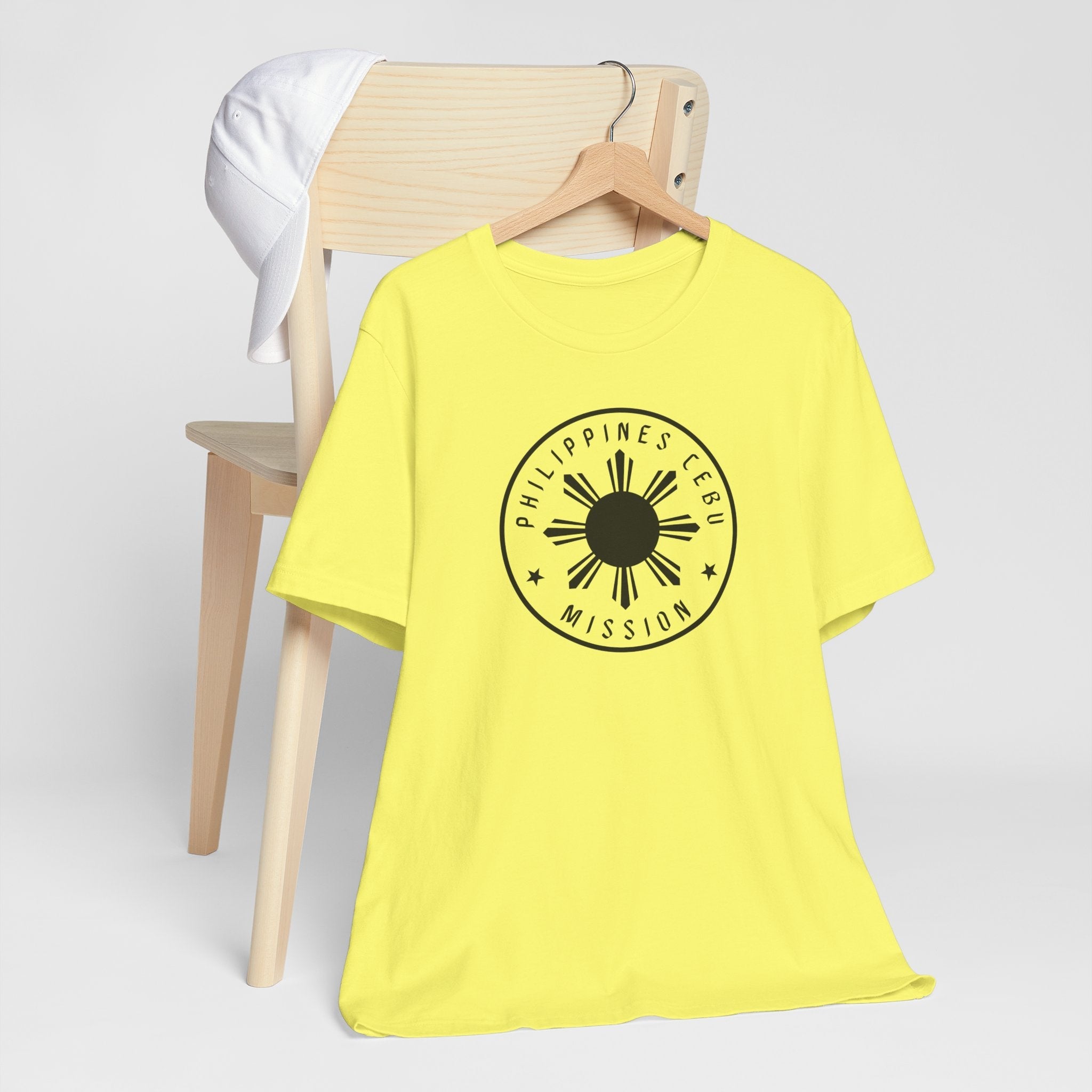 Philippines Cebu Mission Monochrome Circle Logo T-Shirt - Latter-Day Saint LDS Missionary Gift - Book of Mormon