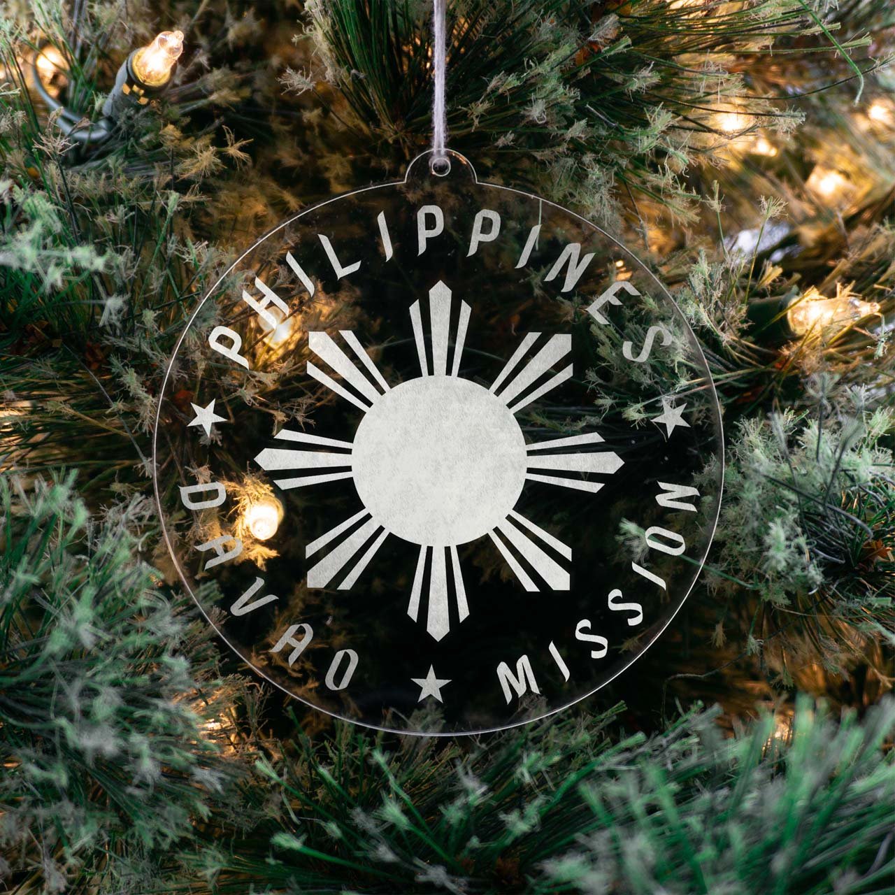 Philippines Davao Mission Christmas Ornament - Latter-Day Saint LDS Missionary Gift - Book of Mormon
