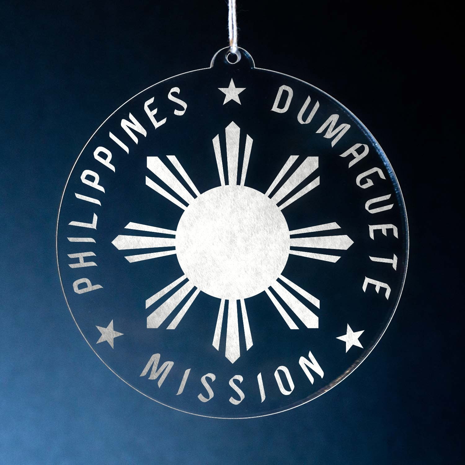 LDS Philippines Dumaguete Mission Christmas Ornament