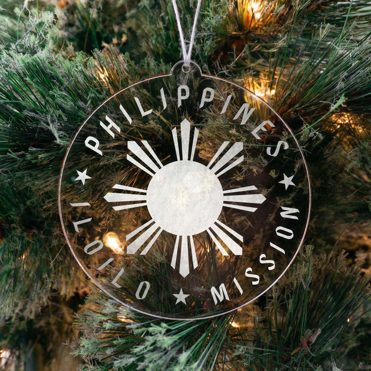 Philippines Iloilo Mission Christmas Ornament - Latter-Day Saint LDS Missionary Gift - Book of Mormon