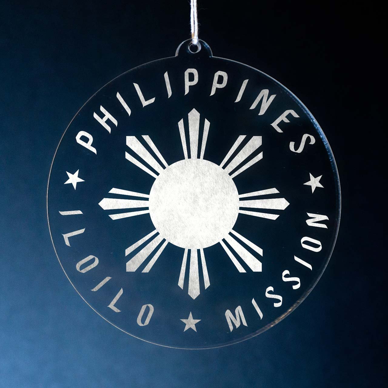 Philippines Iloilo Mission Christmas Ornament - Latter-Day Saint LDS Missionary Gift - Book of Mormon