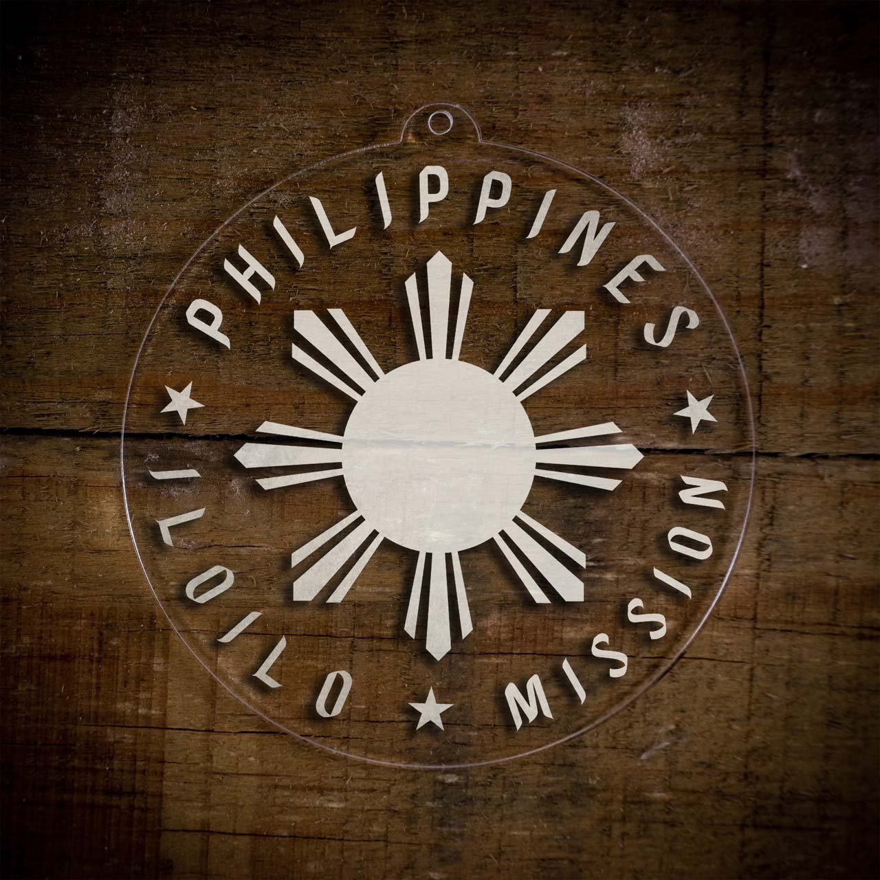 Philippines Iloilo Mission Christmas Ornament - Latter-Day Saint LDS Missionary Gift - Book of Mormon