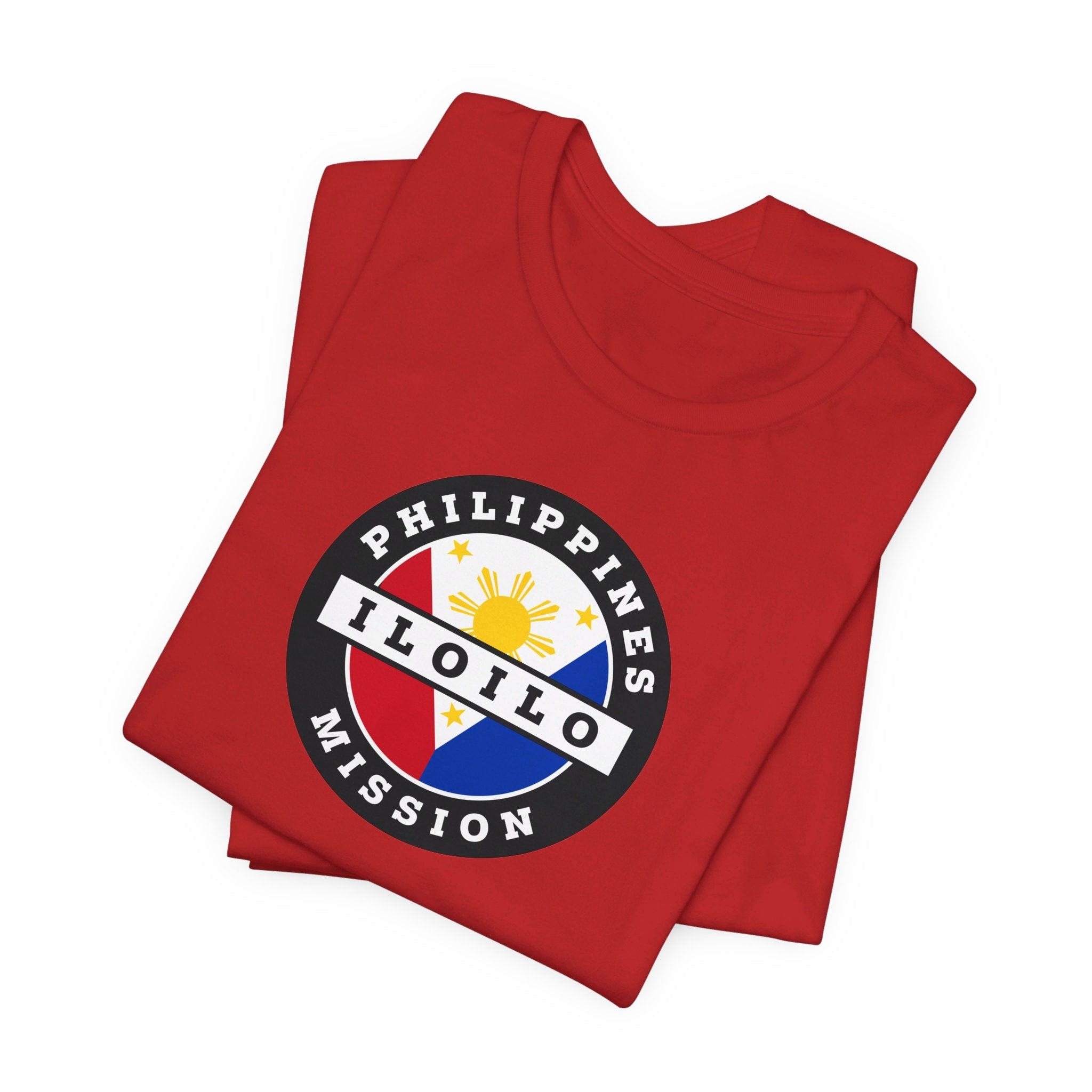 Philippines Iloilo Mission Circular Flag T-shirt - Mission Wishlist - LDS Missionary Gift Store