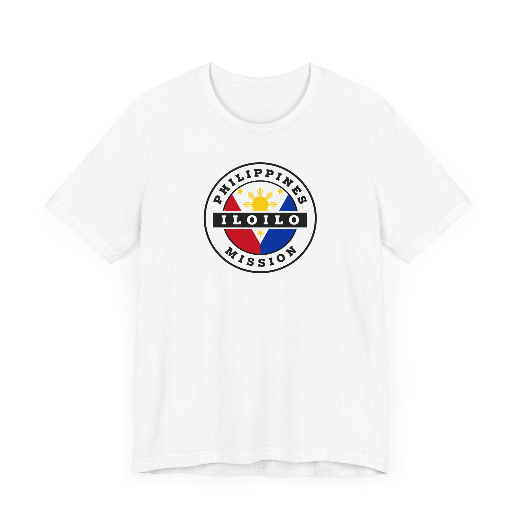 Philippines Iloilo Mission Circular Flag T-shirt - Mission Wishlist - LDS Missionary Gift Store