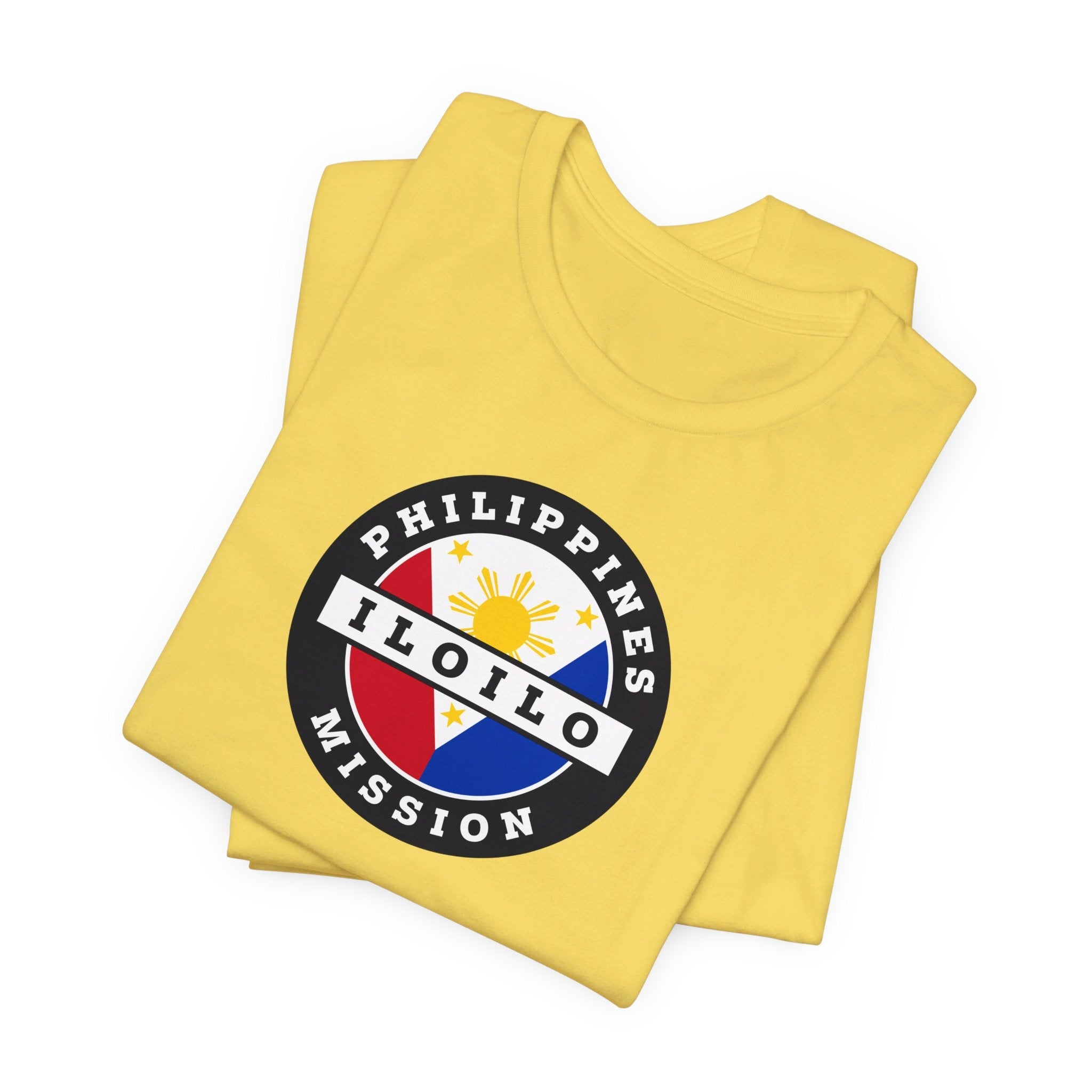 Philippines Iloilo Mission Circular Flag T-shirt - Mission Wishlist - LDS Missionary Gift Store