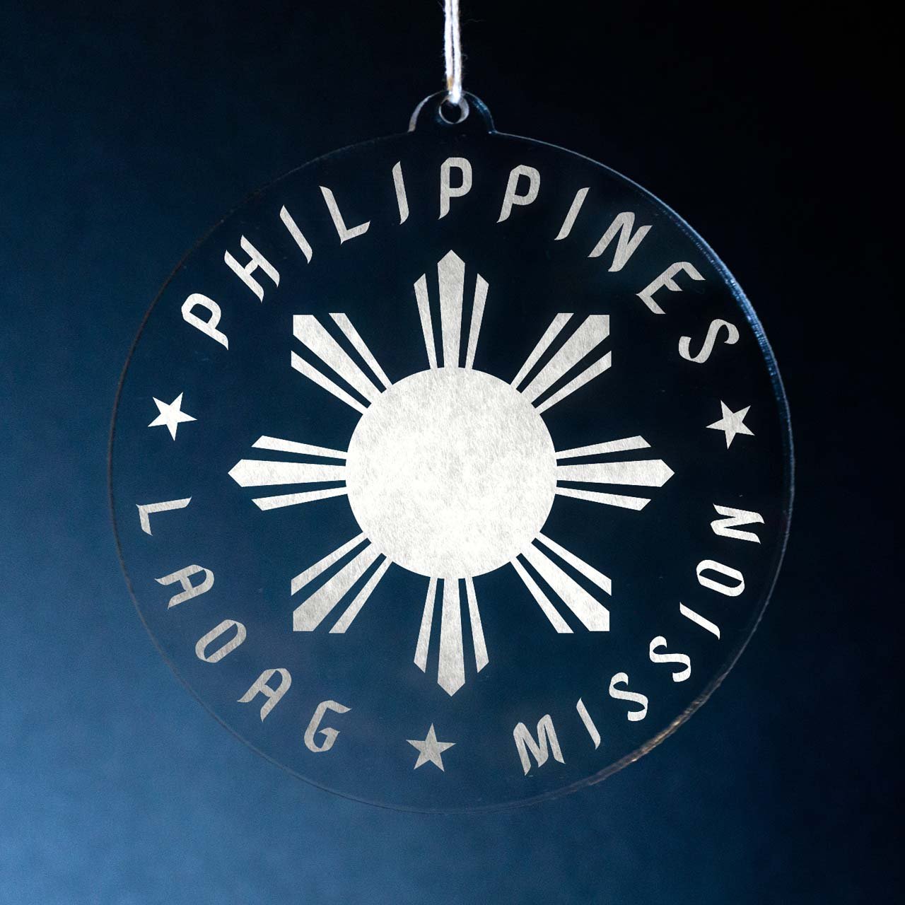 Philippines Laoag Mission Christmas Ornament - Latter-Day Saint LDS Missionary Gift - Book of Mormon