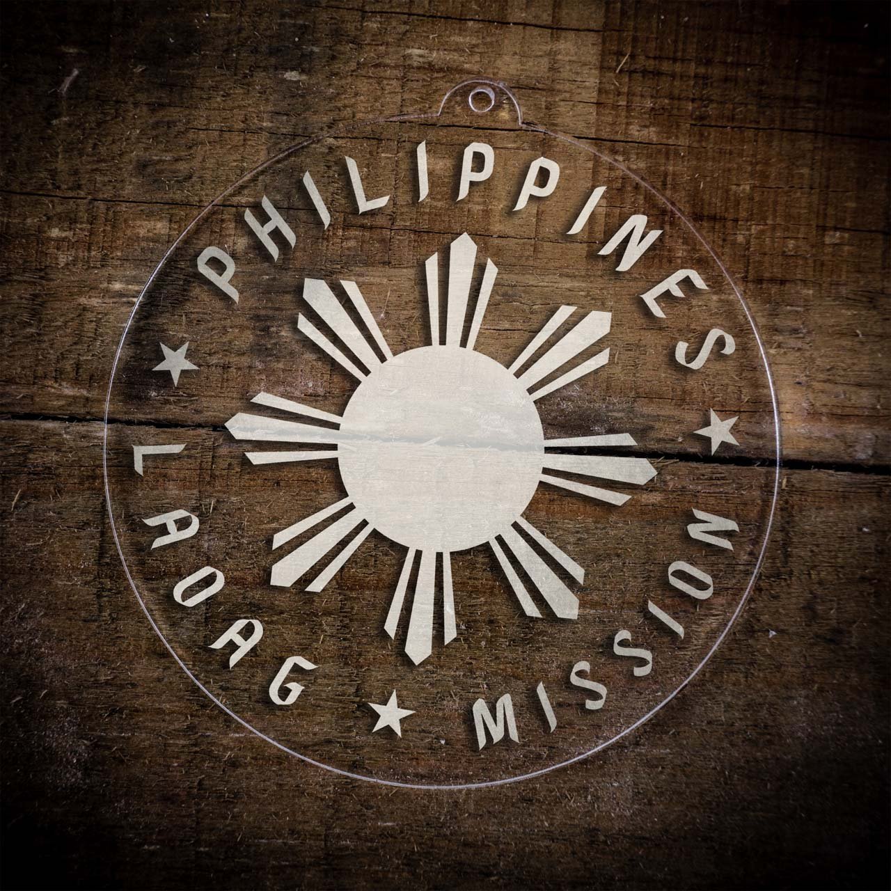 Philippines Laoag Mission Christmas Ornament - Latter-Day Saint LDS Missionary Gift - Book of Mormon