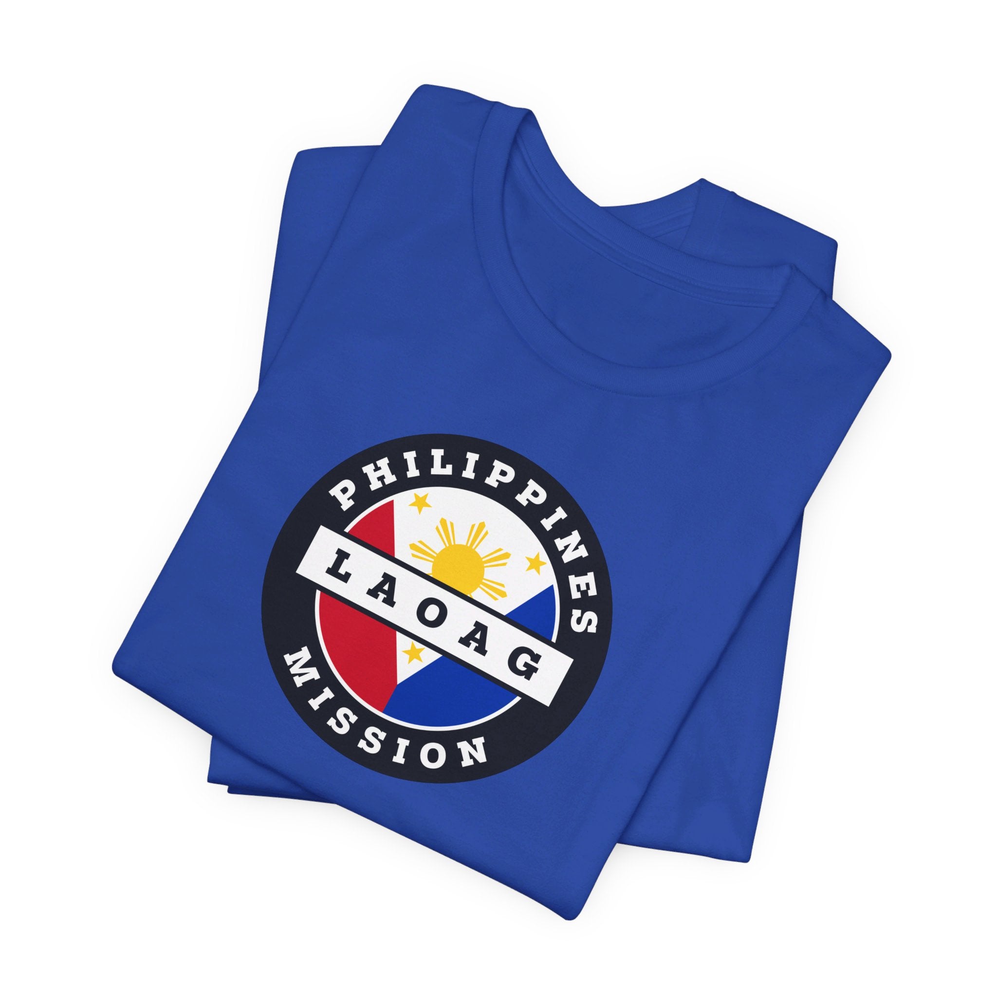 Philippines Laoag Mission Circular Flag T-shirt - Mission Wishlist - LDS Missionary Gift Store