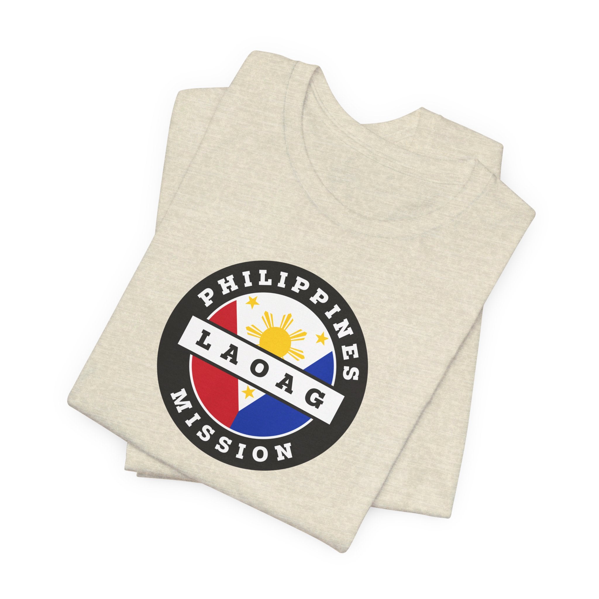 Philippines Laoag Mission Circular Flag T-shirt - Mission Wishlist - LDS Missionary Gift Store