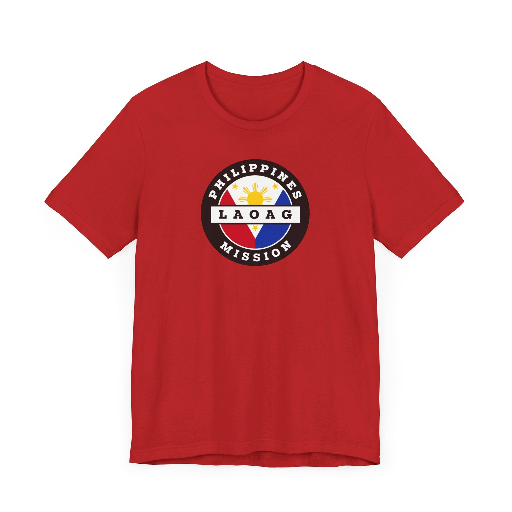 Philippines Laoag Mission Circular Flag T-shirt - Mission Wishlist - LDS Missionary Gift Store