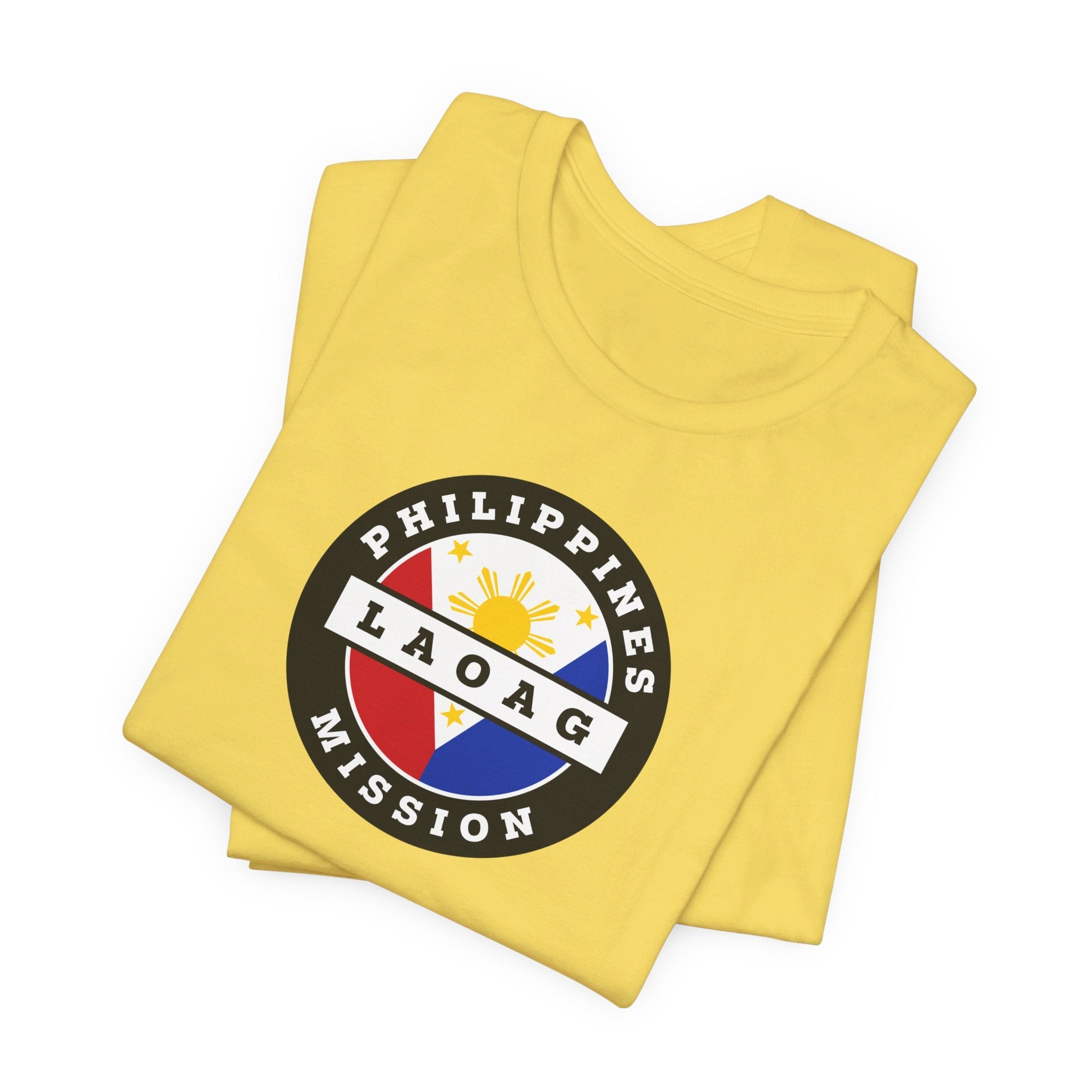 Philippines Laoag Mission Circular Flag T-shirt - Mission Wishlist - LDS Missionary Gift Store