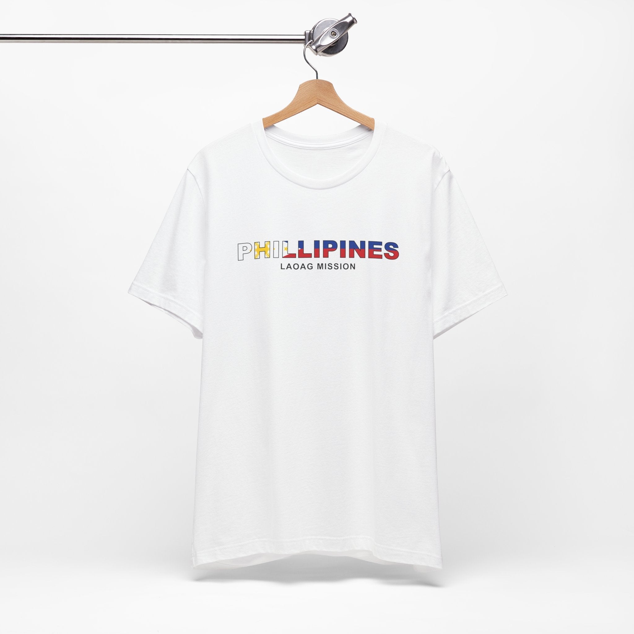Philippines Laoag Mission Flag Title T-shirt - Mission Wishlist - LDS Missionary Gift Store