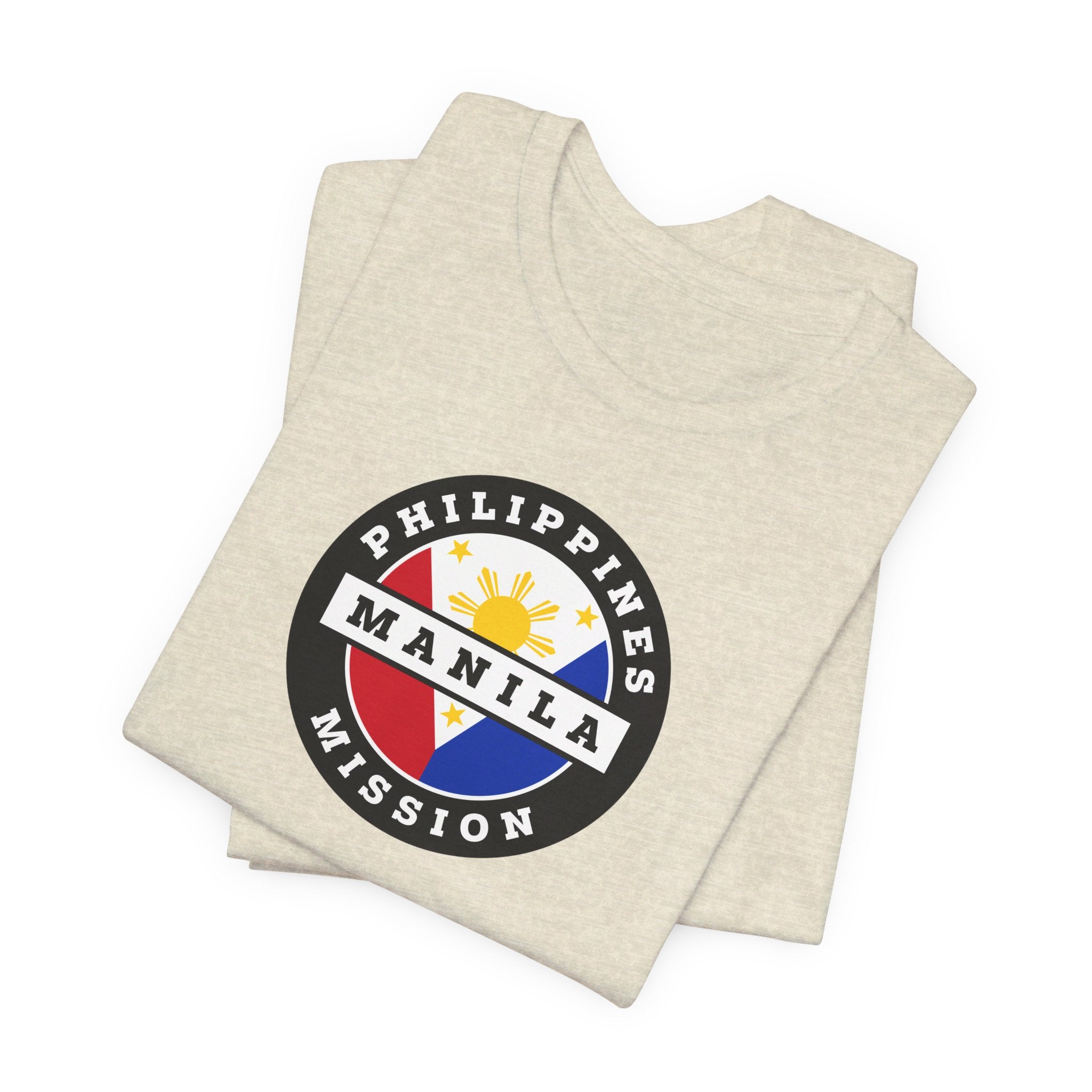 Philippines Manila Mission Circular Flag T-shirt - Mission Wishlist - LDS Missionary Gift Store