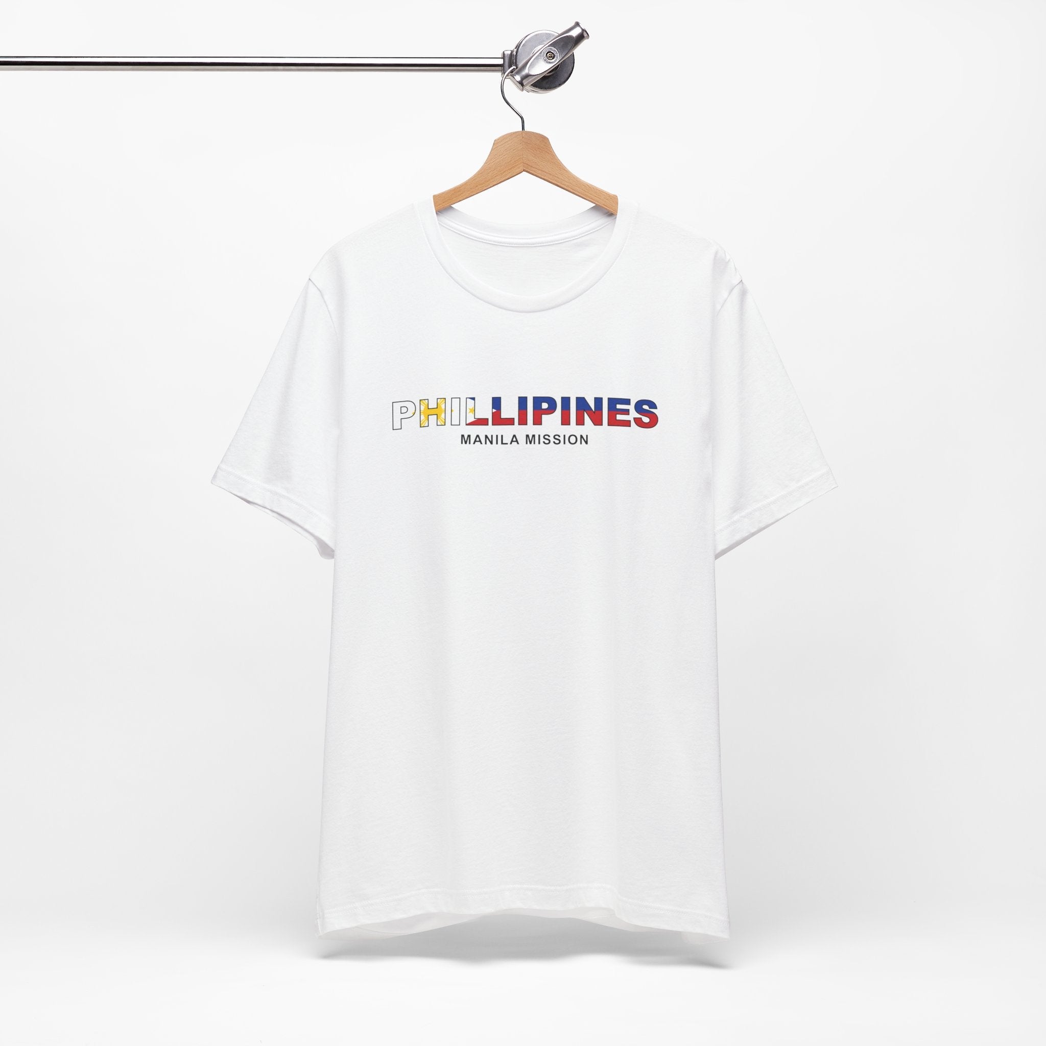Philippines Manila Mission Flag Title T-shirt - Mission Wishlist - LDS Missionary Gift Store
