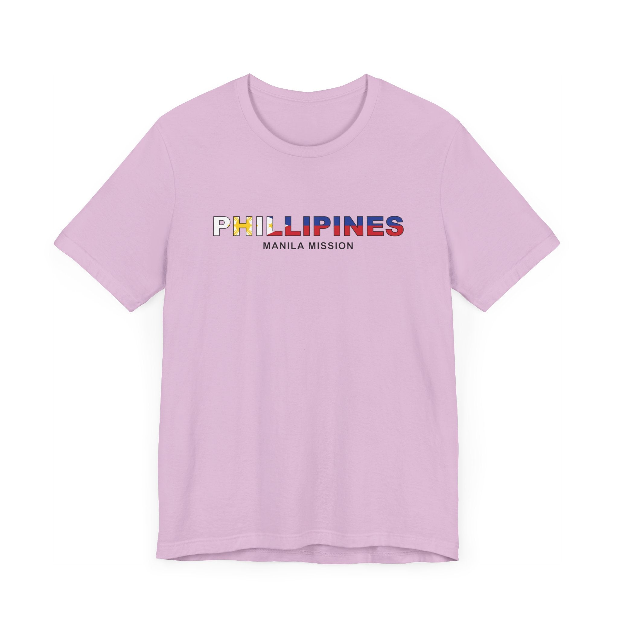Philippines Manila Mission Flag Title T-shirt - Mission Wishlist - LDS Missionary Gift Store