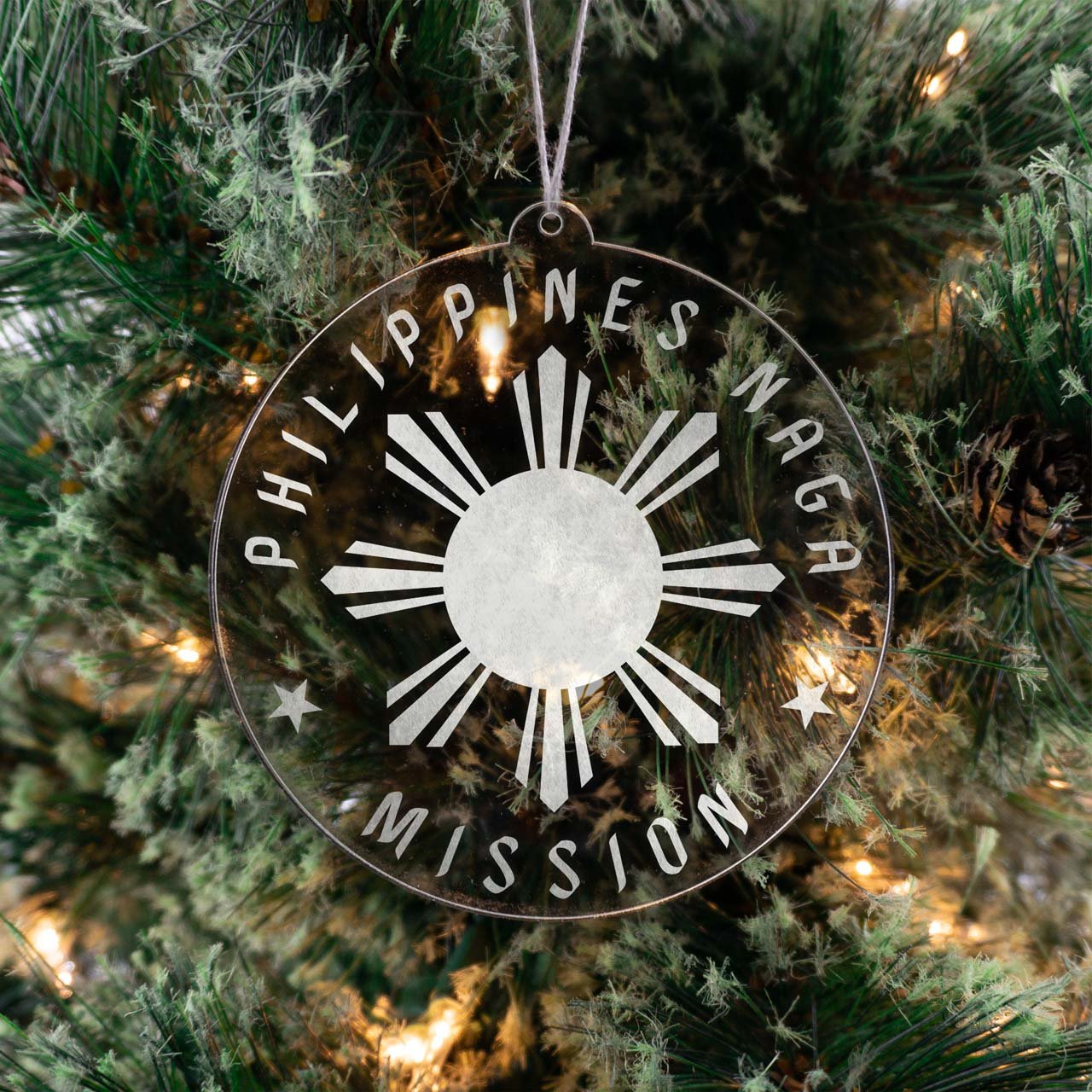 Philippines Naga Mission Christmas Ornament - Latter-Day Saint LDS Missionary Gift - Book of Mormon