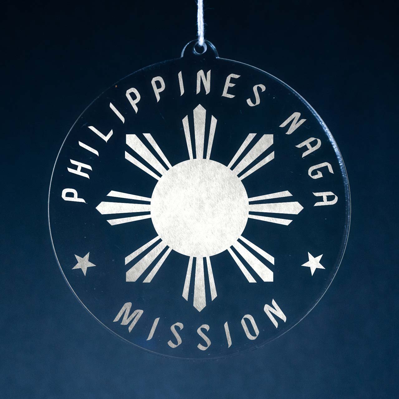 Philippines Naga Mission Christmas Ornament - Latter-Day Saint LDS Missionary Gift - Book of Mormon