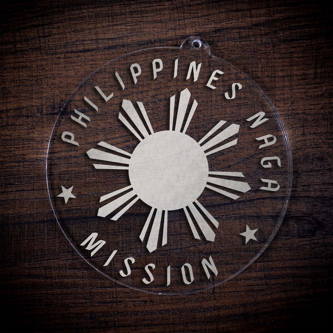 Philippines Naga Mission Christmas Ornament - Latter-Day Saint LDS Missionary Gift - Book of Mormon