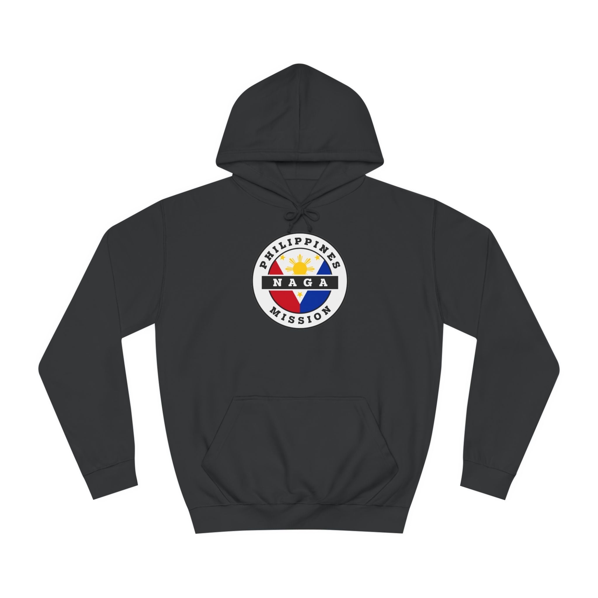 Philippines Naga Mission Flag Logo (White Border) College Hoodie - Latter-Day Saint LDS Missionary Gift - Book of Mormon