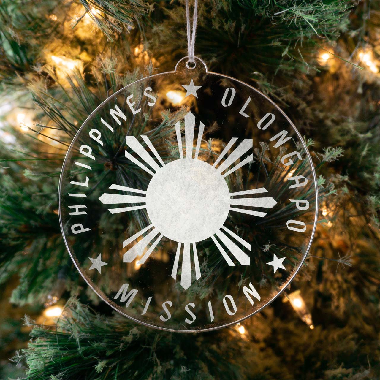 Philippines Olongapo Mission Christmas Ornament - Latter-Day Saint LDS Missionary Gift - Book of Mormon