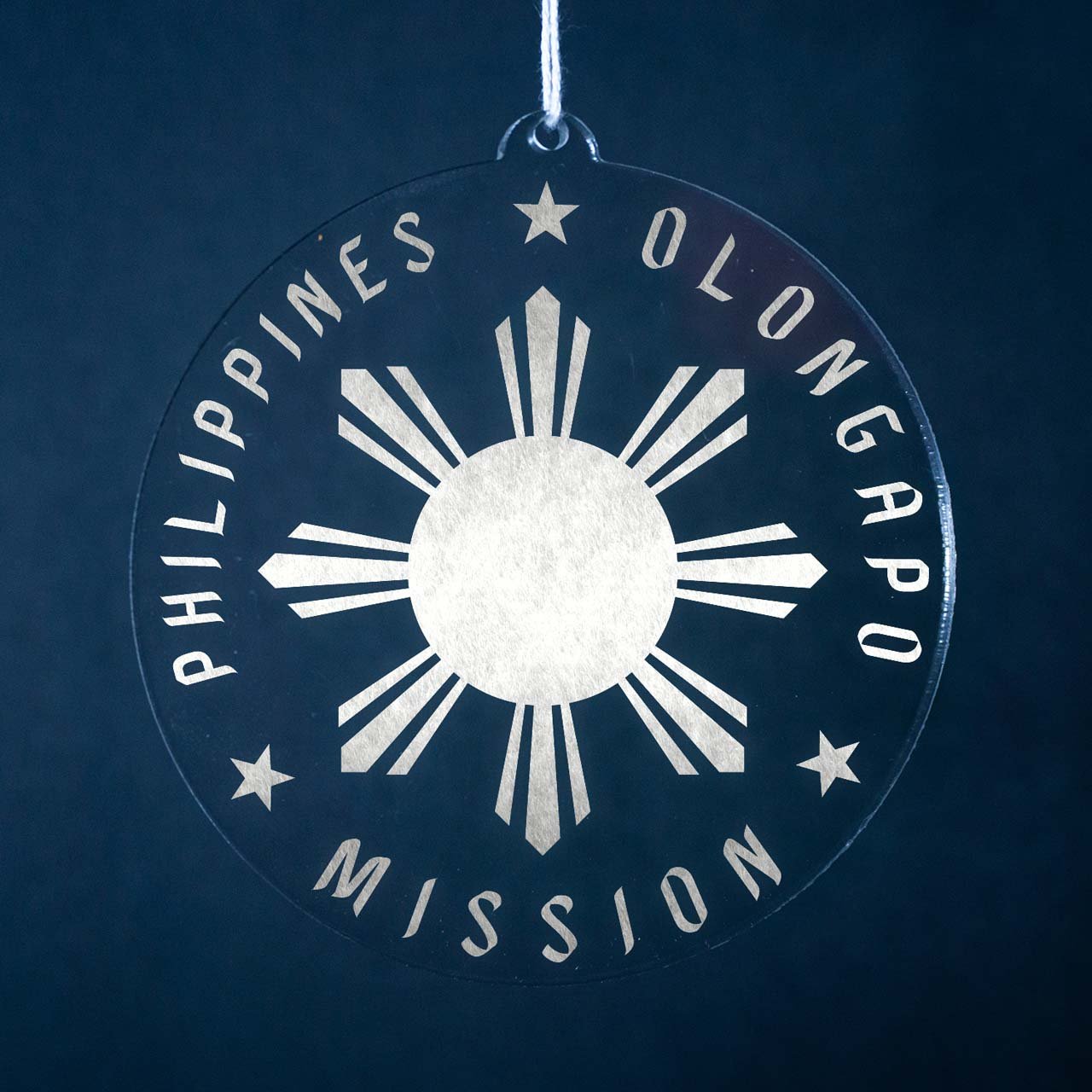 Philippines Olongapo Mission Christmas Ornament - Latter-Day Saint LDS Missionary Gift - Book of Mormon