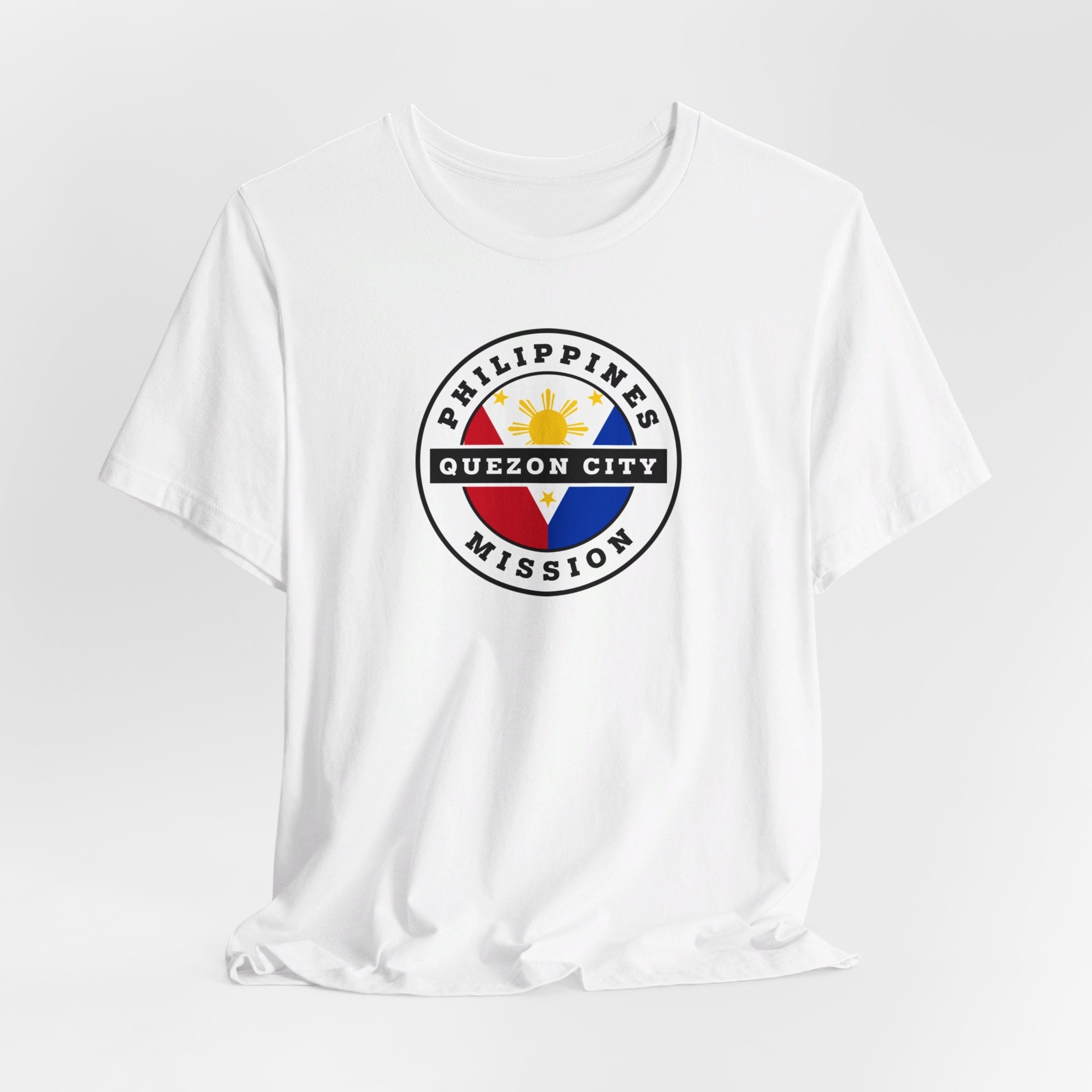 Philippines Quezon City Mission Circular Flag T-shirt - Mission Wishlist - LDS Missionary Gift Store