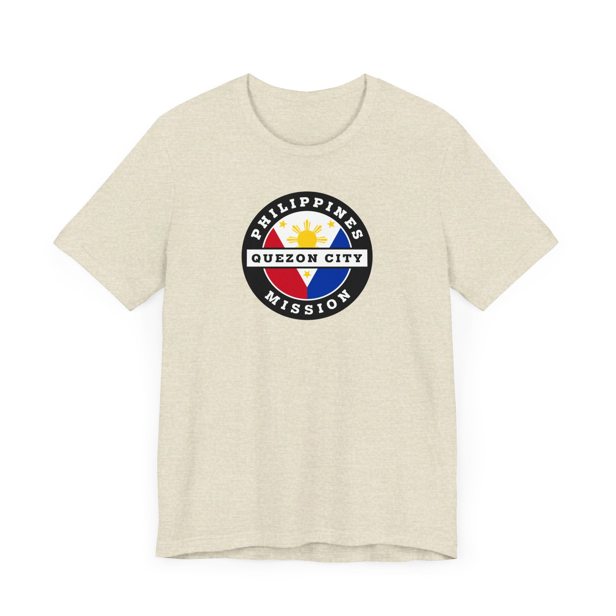Philippines Quezon City Mission Circular Flag T-shirt - Mission Wishlist - LDS Missionary Gift Store