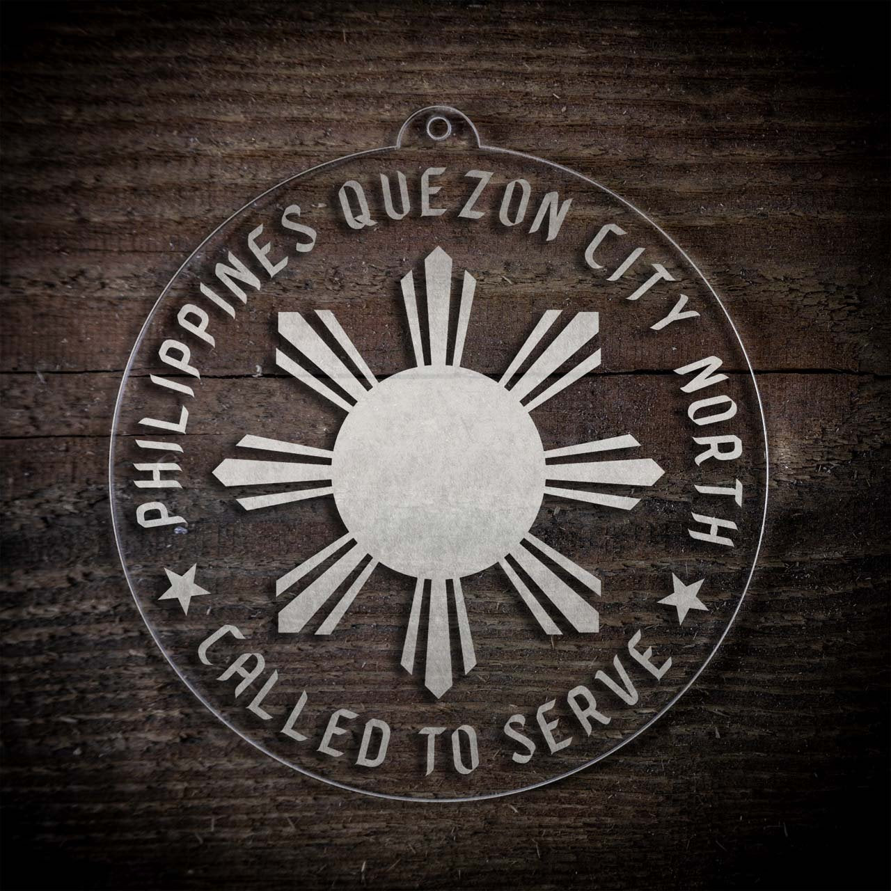 Philippines Quezon City North Mission Christmas Ornament - Latter-Day Saint LDS Missionary Gift - Book of Mormon