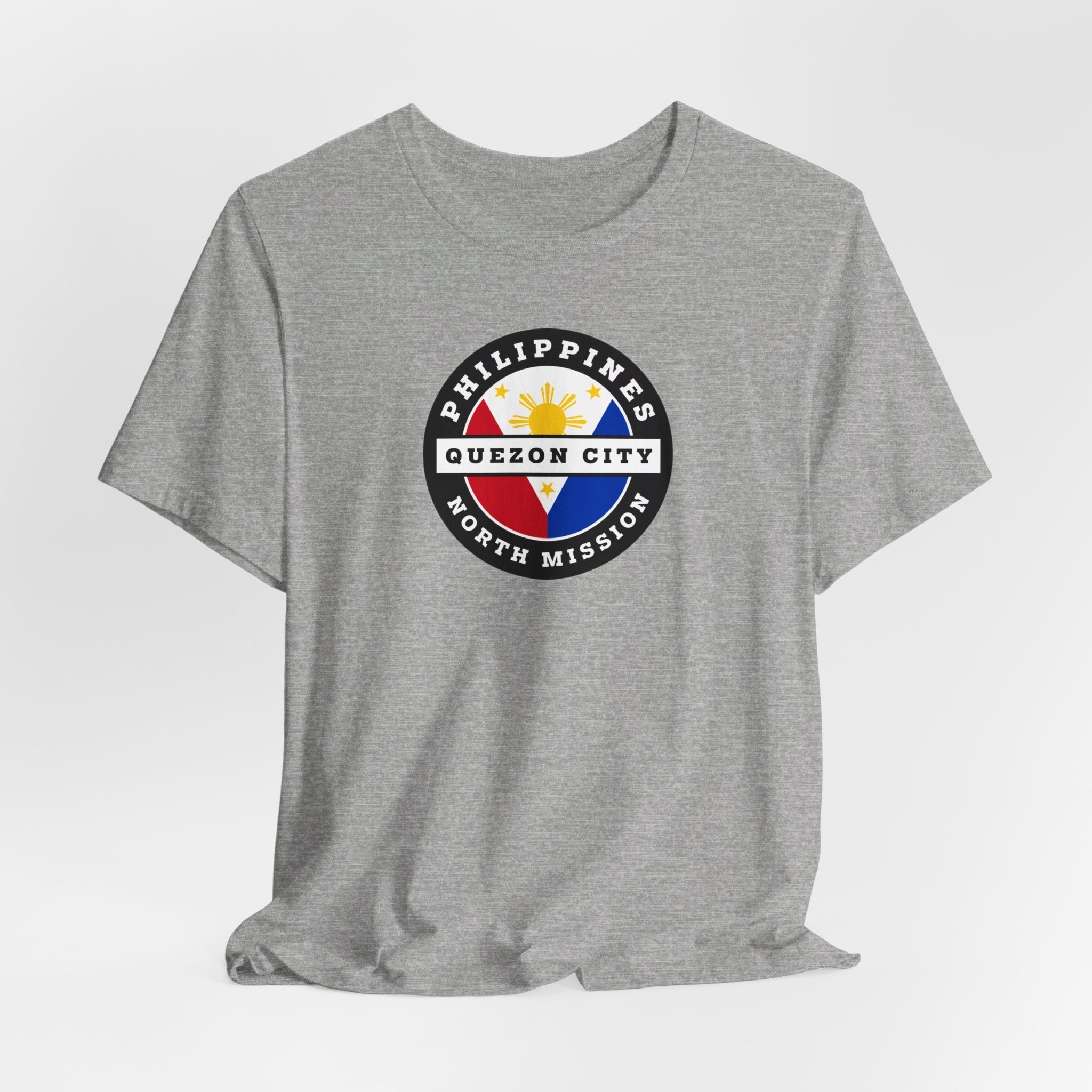 Philippines Quezon City North Mission Circular Flag T-shirt - Mission Wishlist - LDS Missionary Gift Store