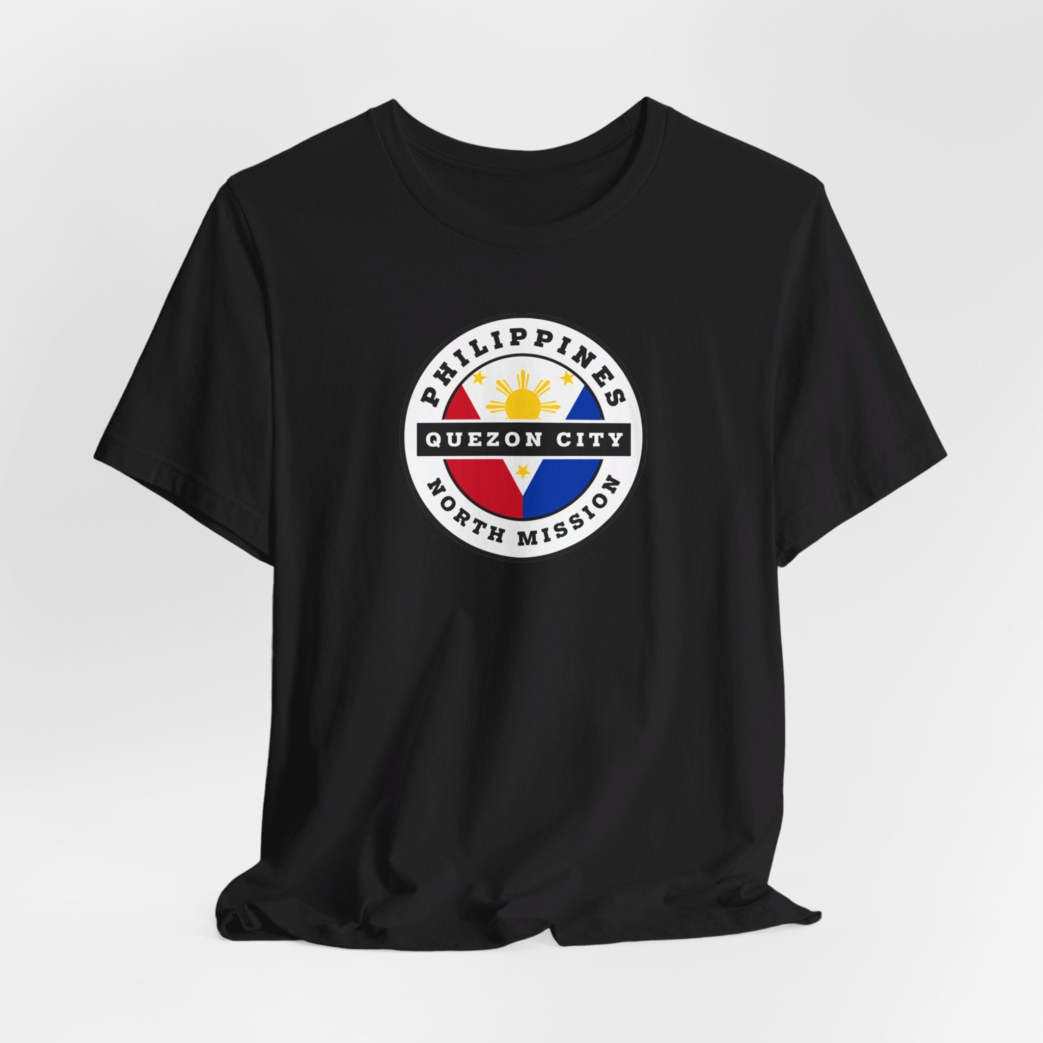 Philippines Quezon City North Mission Circular Flag T-shirt - Mission Wishlist - LDS Missionary Gift Store