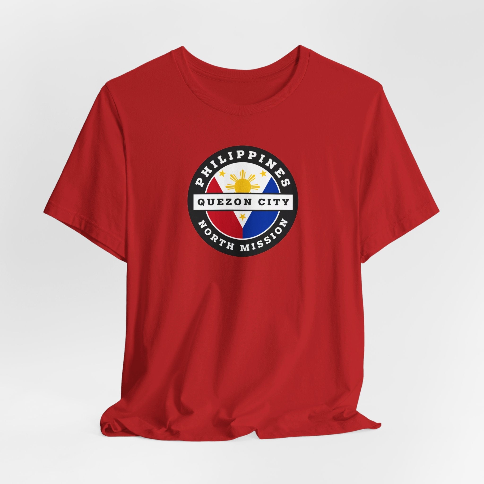 Philippines Quezon City North Mission Circular Flag T-shirt - Mission Wishlist - LDS Missionary Gift Store