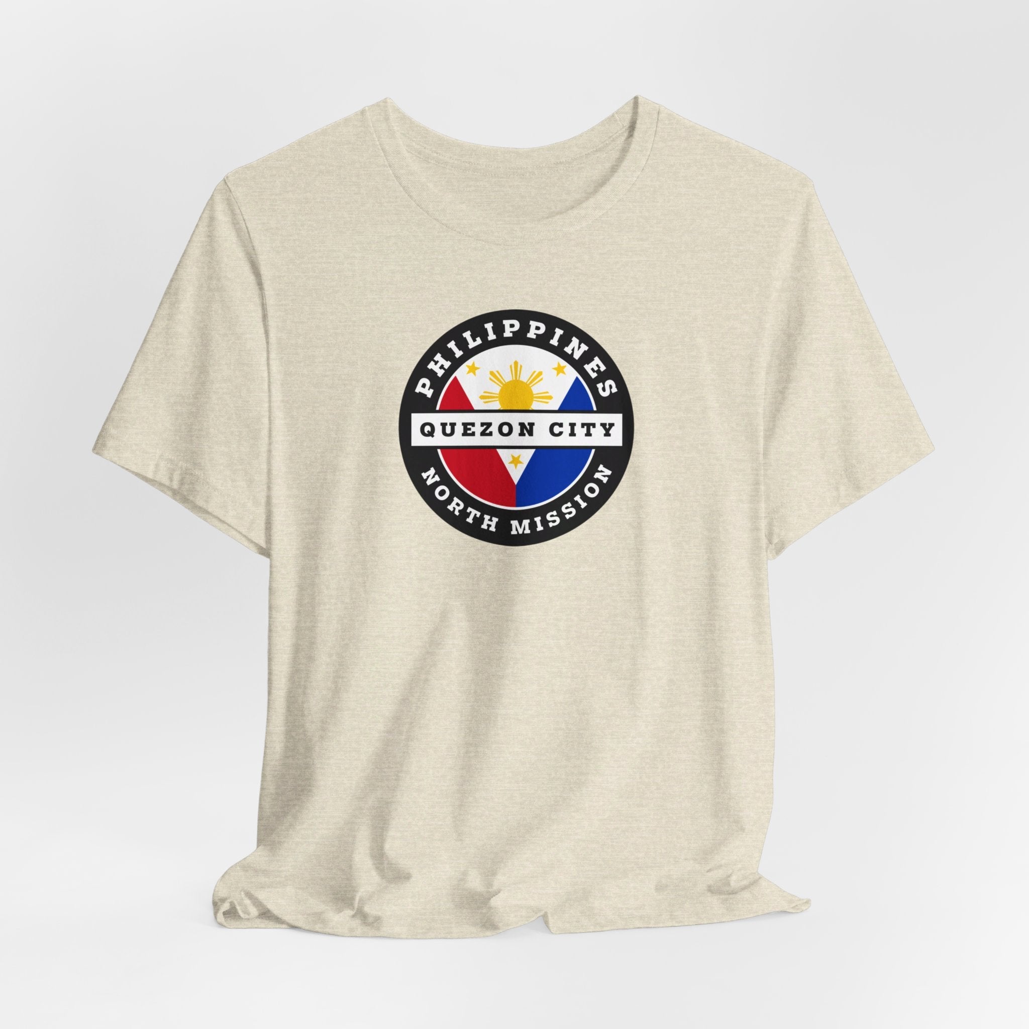Philippines Quezon City North Mission Circular Flag T-shirt - Mission Wishlist - LDS Missionary Gift Store