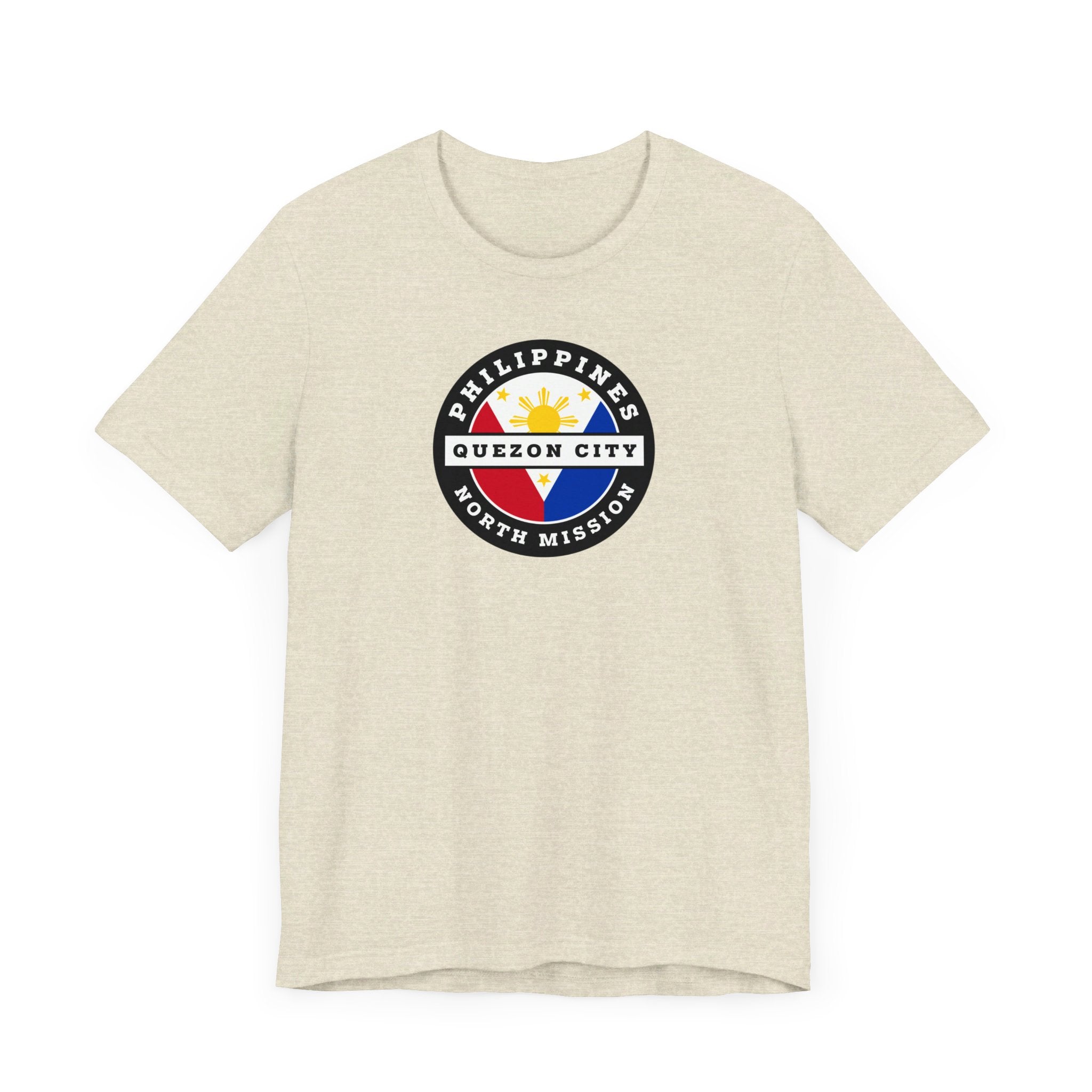 Philippines Quezon City North Mission Circular Flag T-shirt - Mission Wishlist - LDS Missionary Gift Store