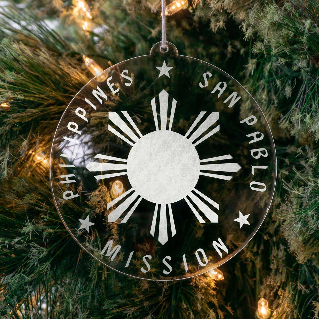 Philippines San Pablo Mission Christmas Ornament - Latter-Day Saint LDS Missionary Gift - Book of Mormon