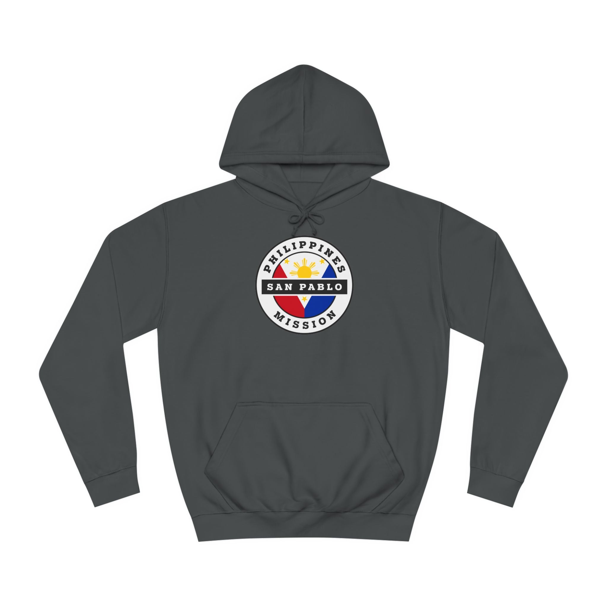 Philippines San Pablo Mission Flag Logo (White Border) College Hoodie - Mission Wishlist - LDS Missionary Gift Store