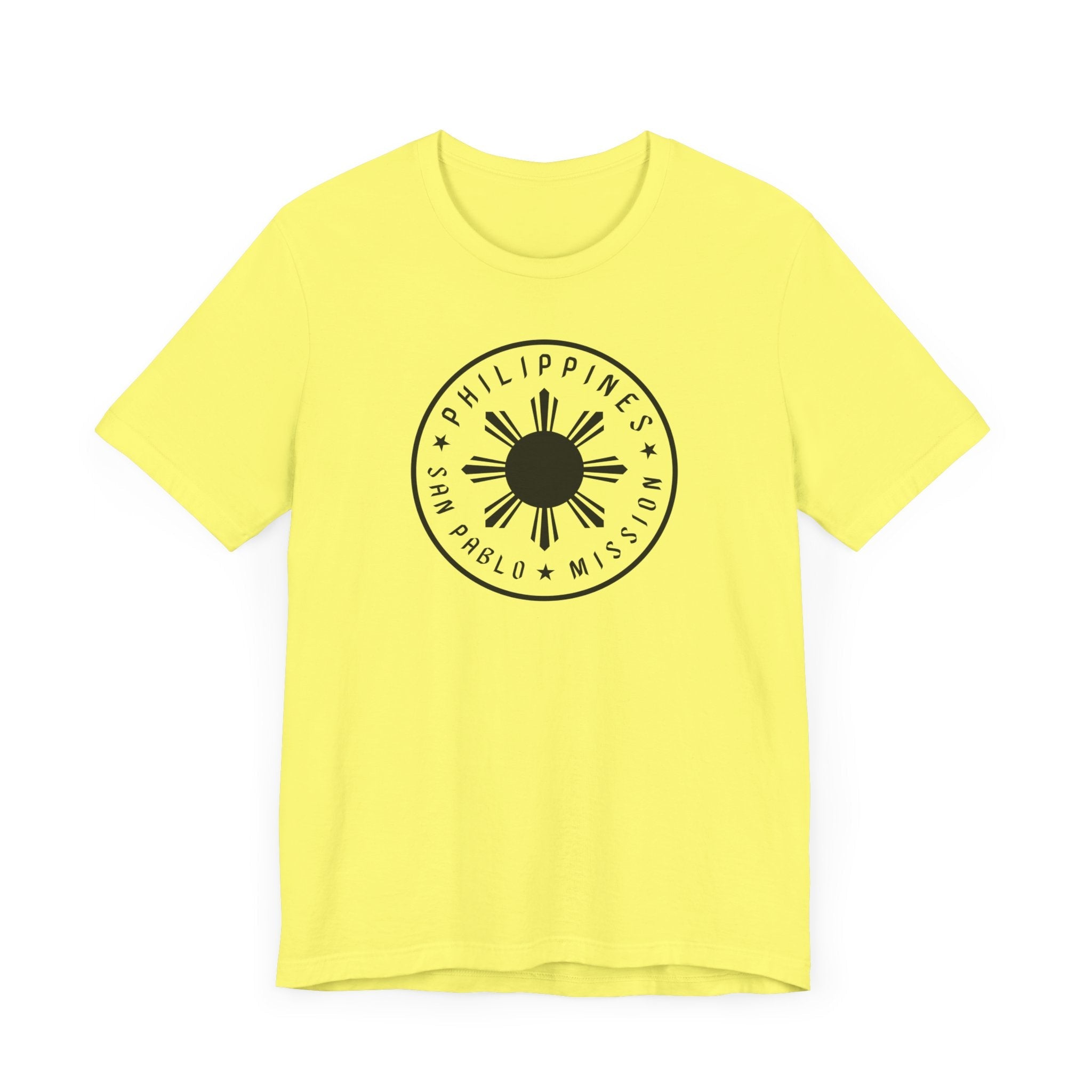 Philippines San Pablo Mission Monochrome Circle Logo T-Shirt - Mission Wishlist - LDS Missionary Gift Store