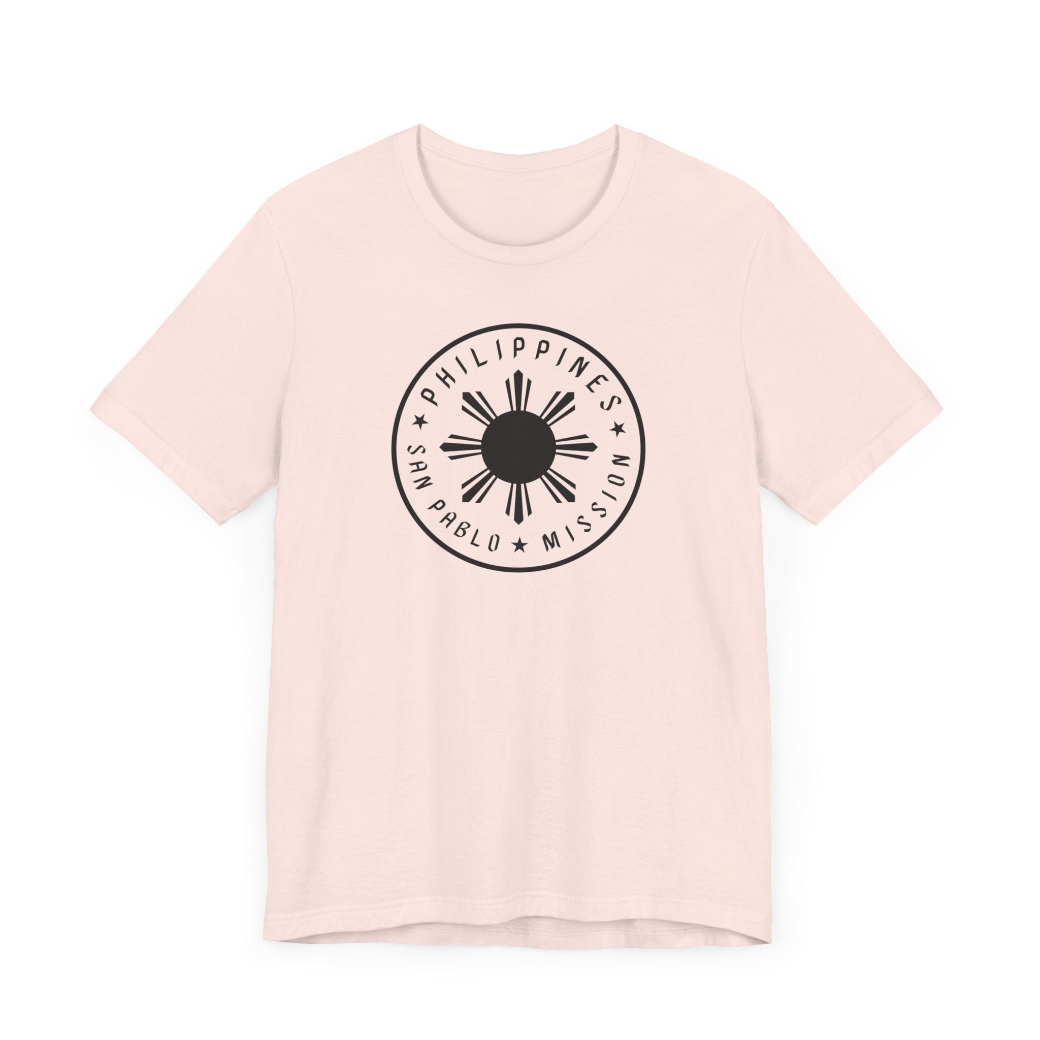Philippines San Pablo Mission Monochrome Circle Logo T-Shirt - Mission Wishlist - LDS Missionary Gift Store