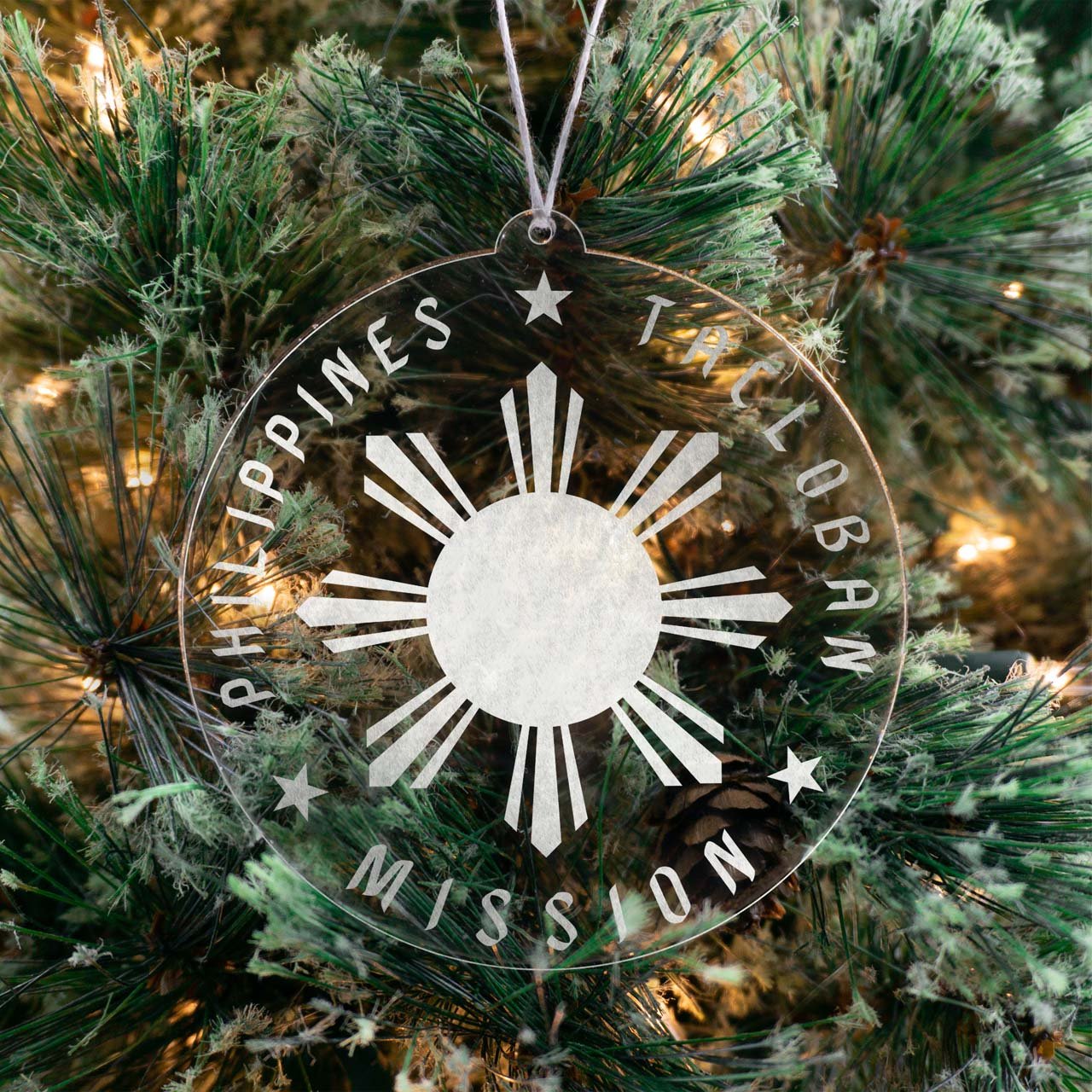 Philippines Tacloban Mission Christmas Ornament - Latter-Day Saint LDS Missionary Gift - Book of Mormon