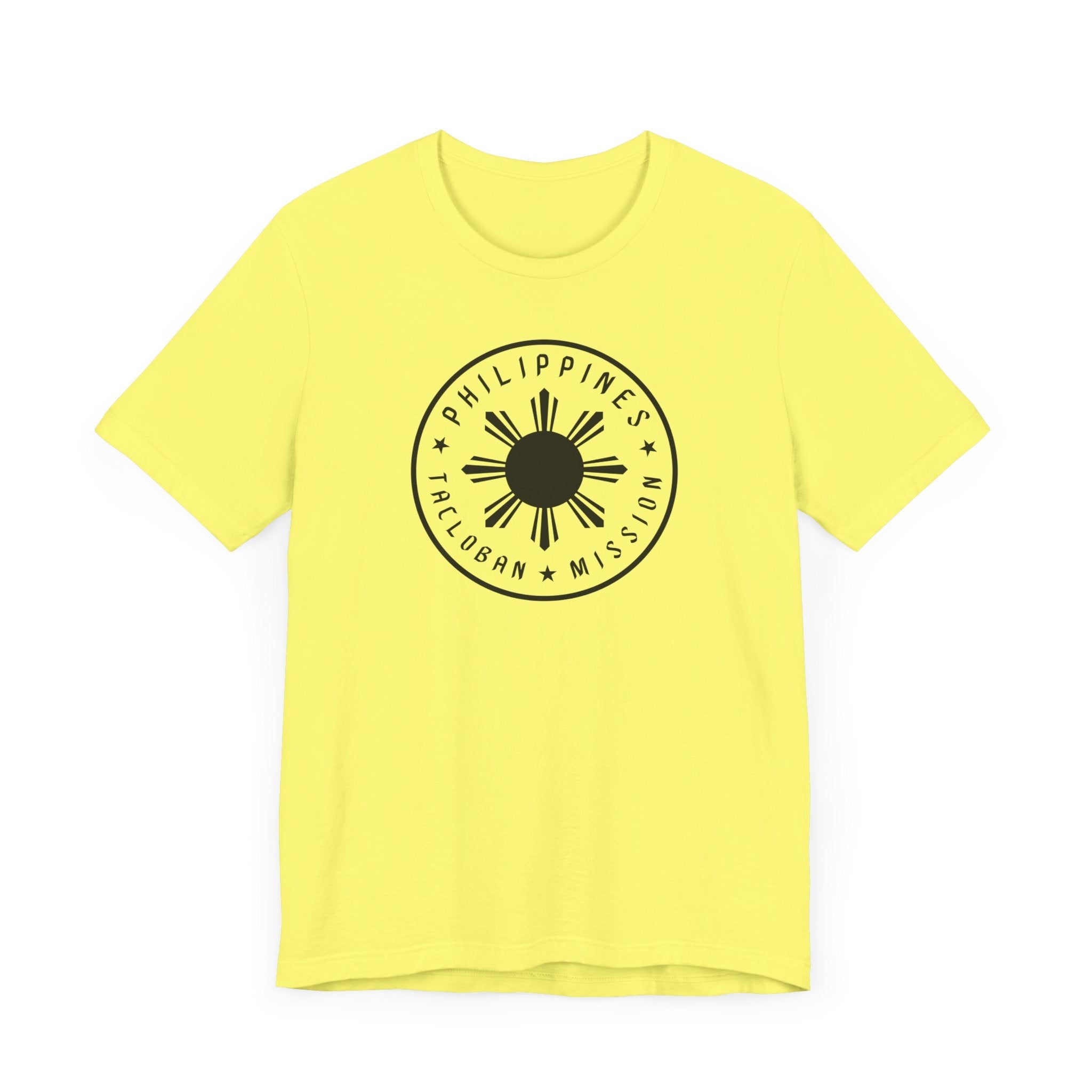 Philippines Tacloban Mission Monochrome Circle Logo T-Shirt - Mission Wishlist - LDS Missionary Gift Store