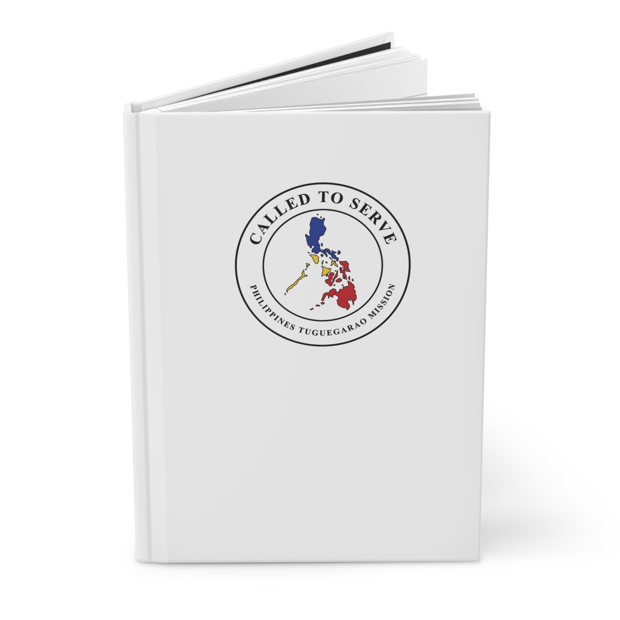 Philippines Tuguegarao Mission Flag Map Called to Serve White Hardcover Journal Matte - Mission Wishlist - LDS Missionary Gift Store