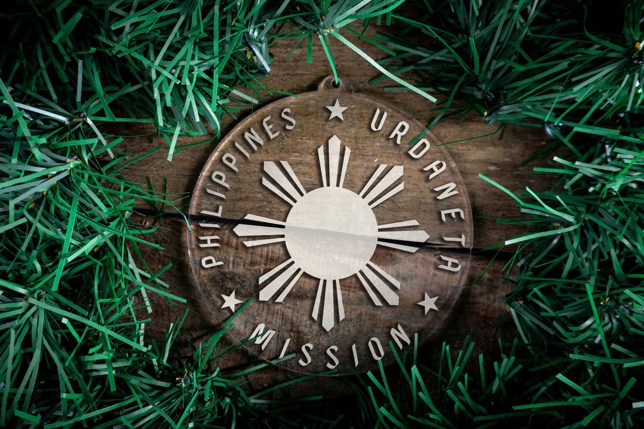 Philippines Urdaneta Mission Christmas Ornament - Latter-Day Saint LDS Missionary Gift - Book of Mormon
