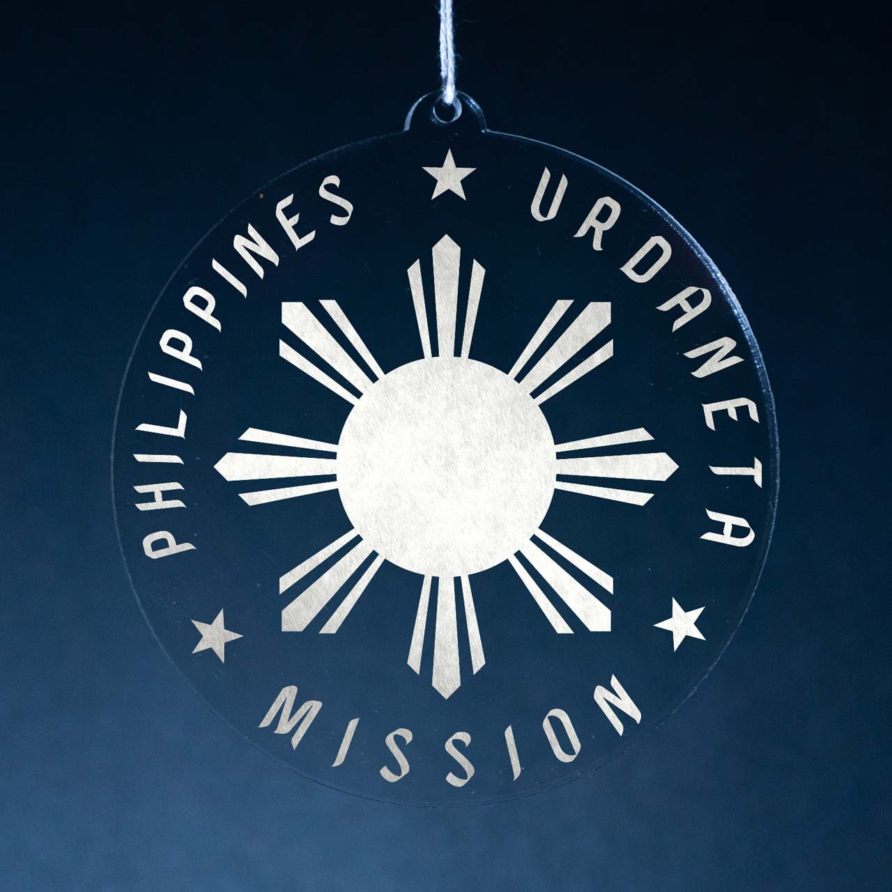 Philippines Urdaneta Mission Christmas Ornament - Latter-Day Saint LDS Missionary Gift - Book of Mormon